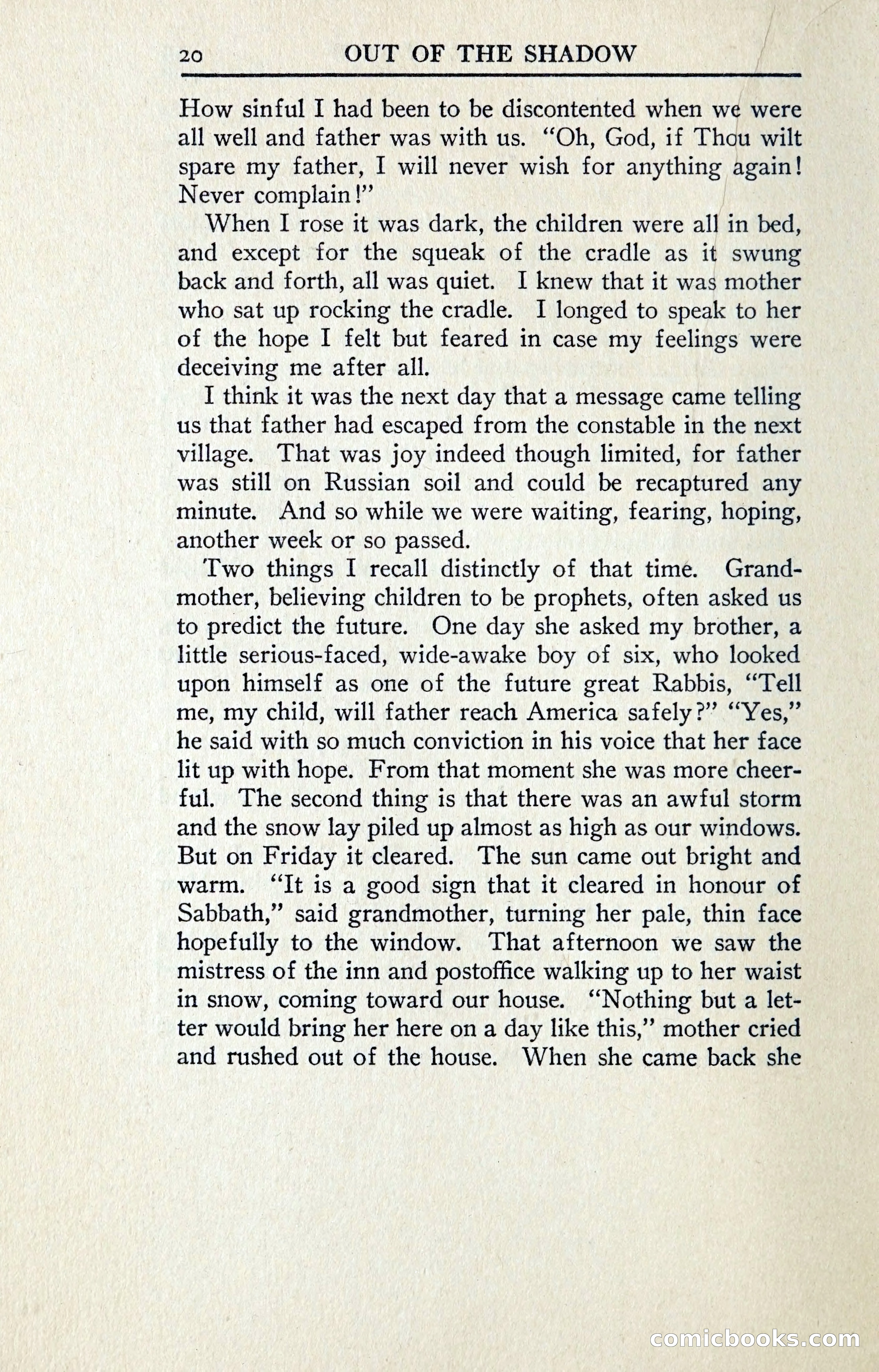 Out of the Shadow — page 33 of 353