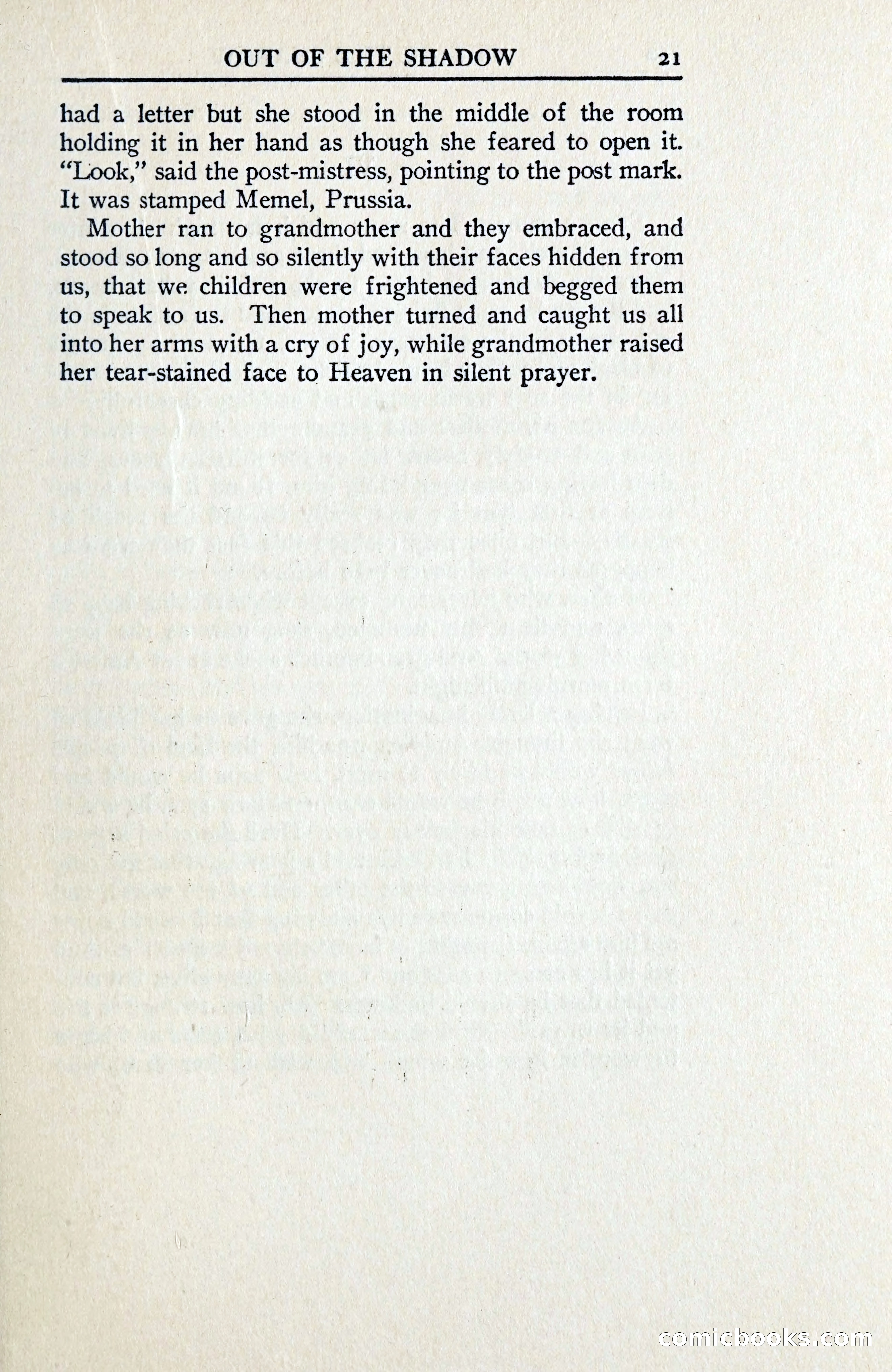 Out of the Shadow — page 34 of 353
