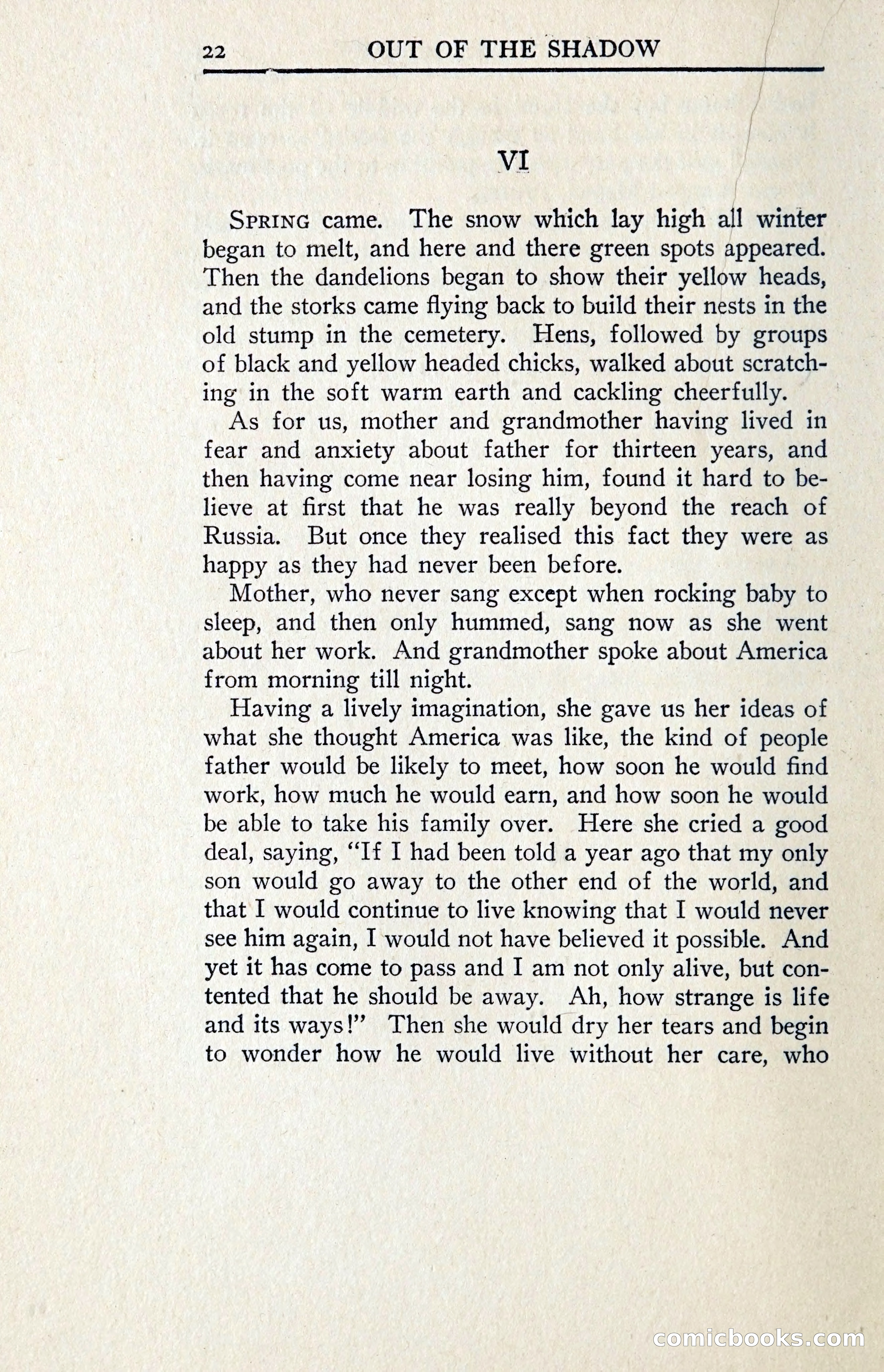 Out of the Shadow — page 35 of 353