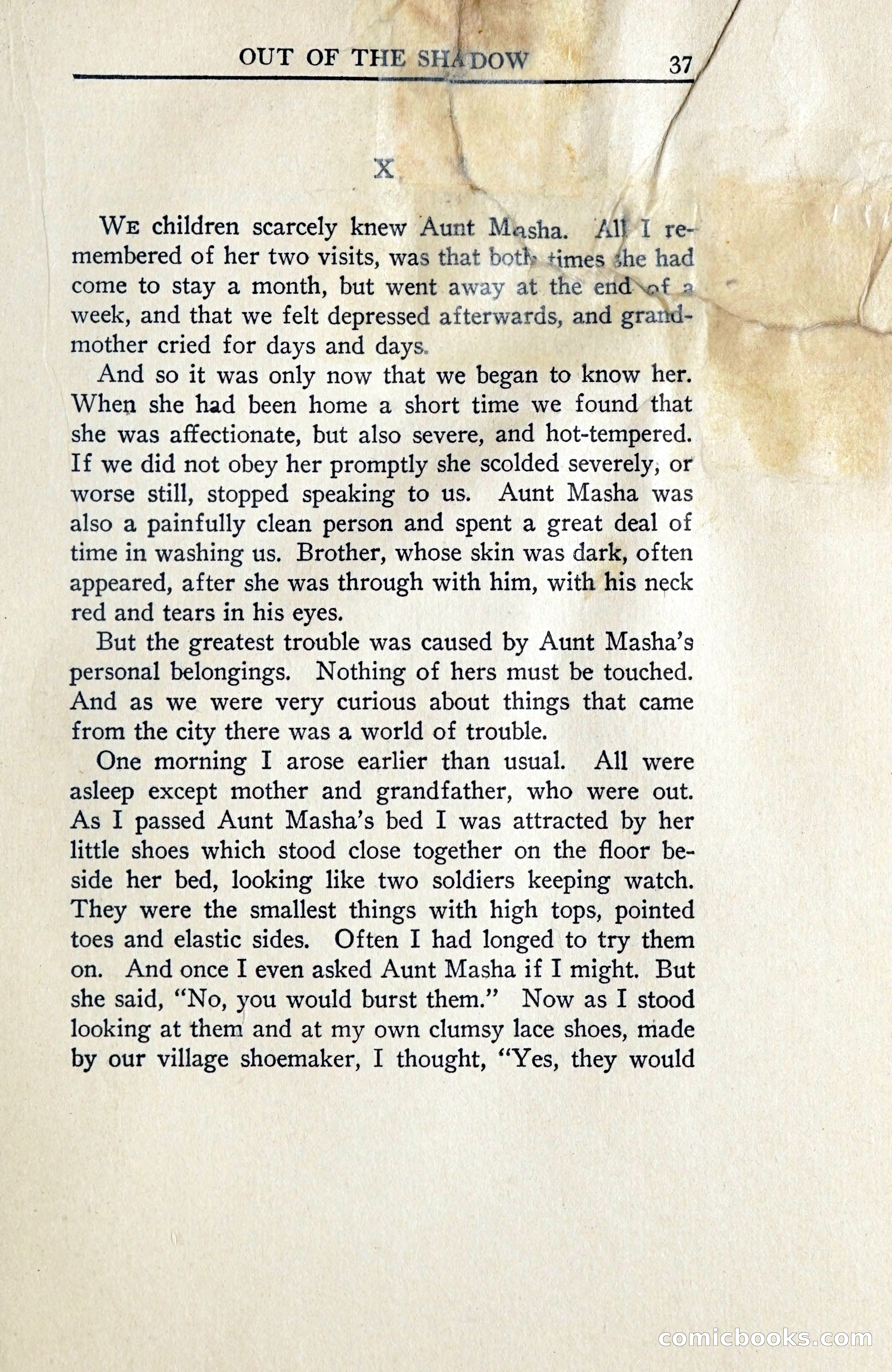 Out of the Shadow — page 50 of 353
