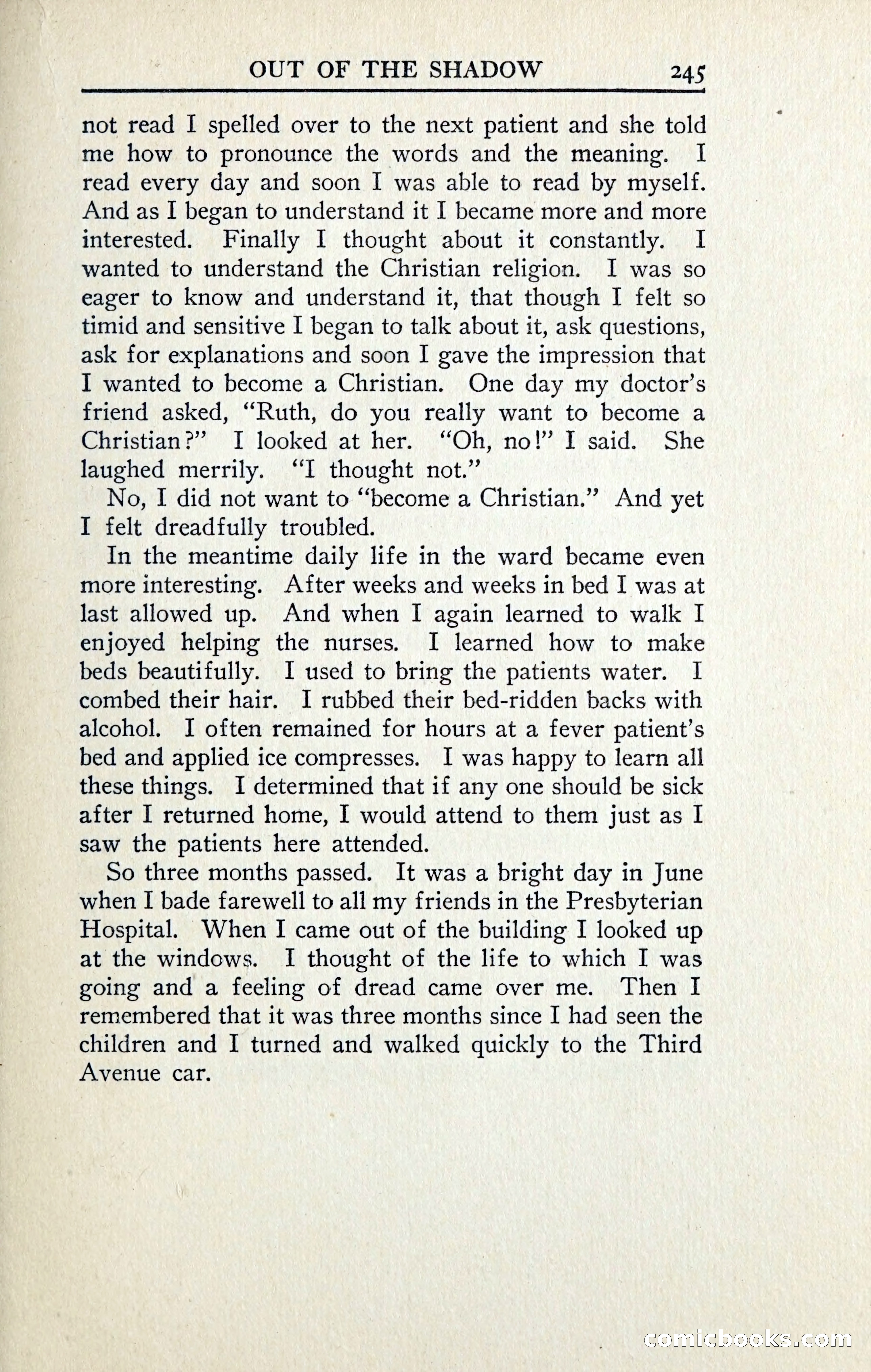 Out of the Shadow — page 274 of 353