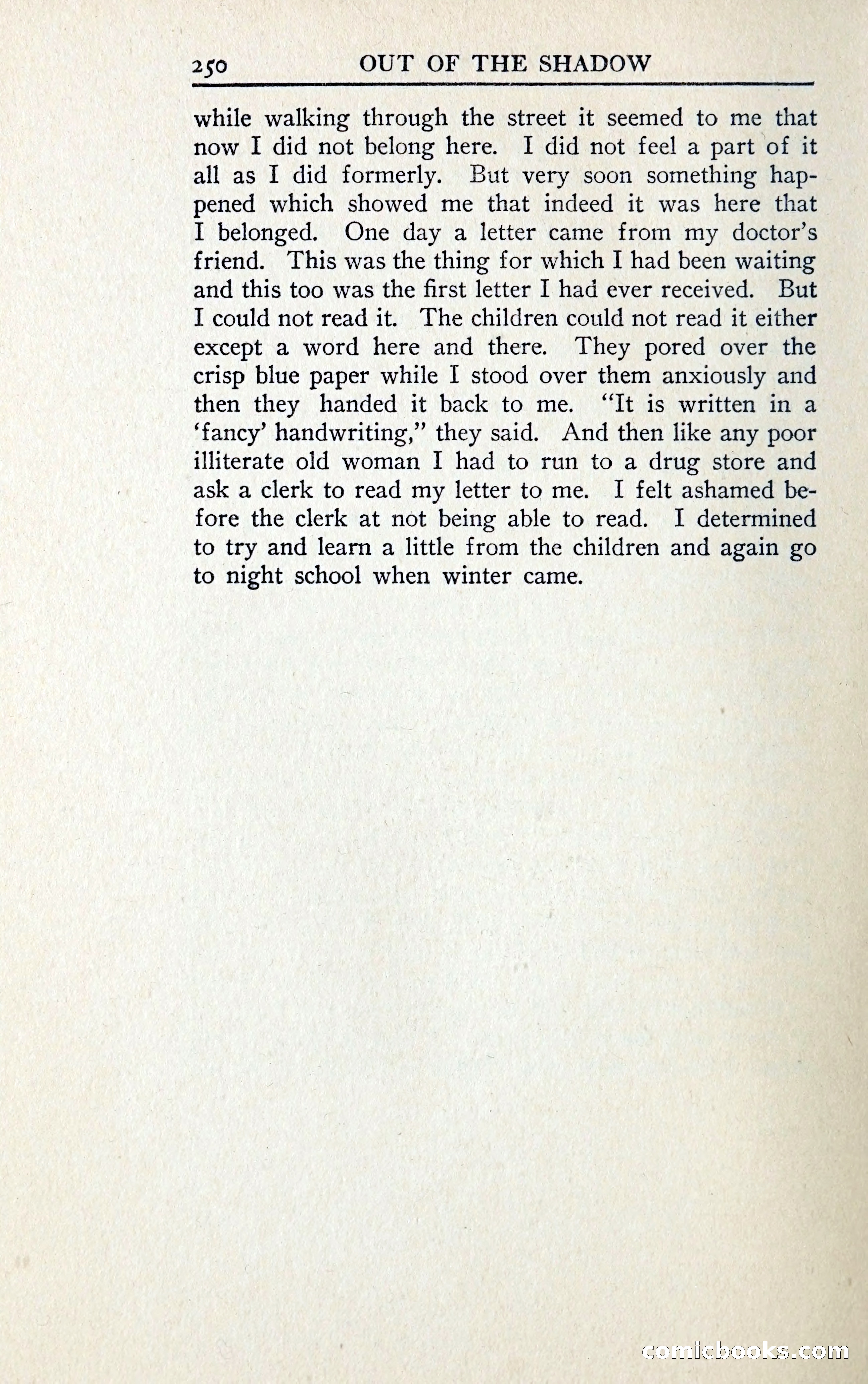 Out of the Shadow — page 279 of 353