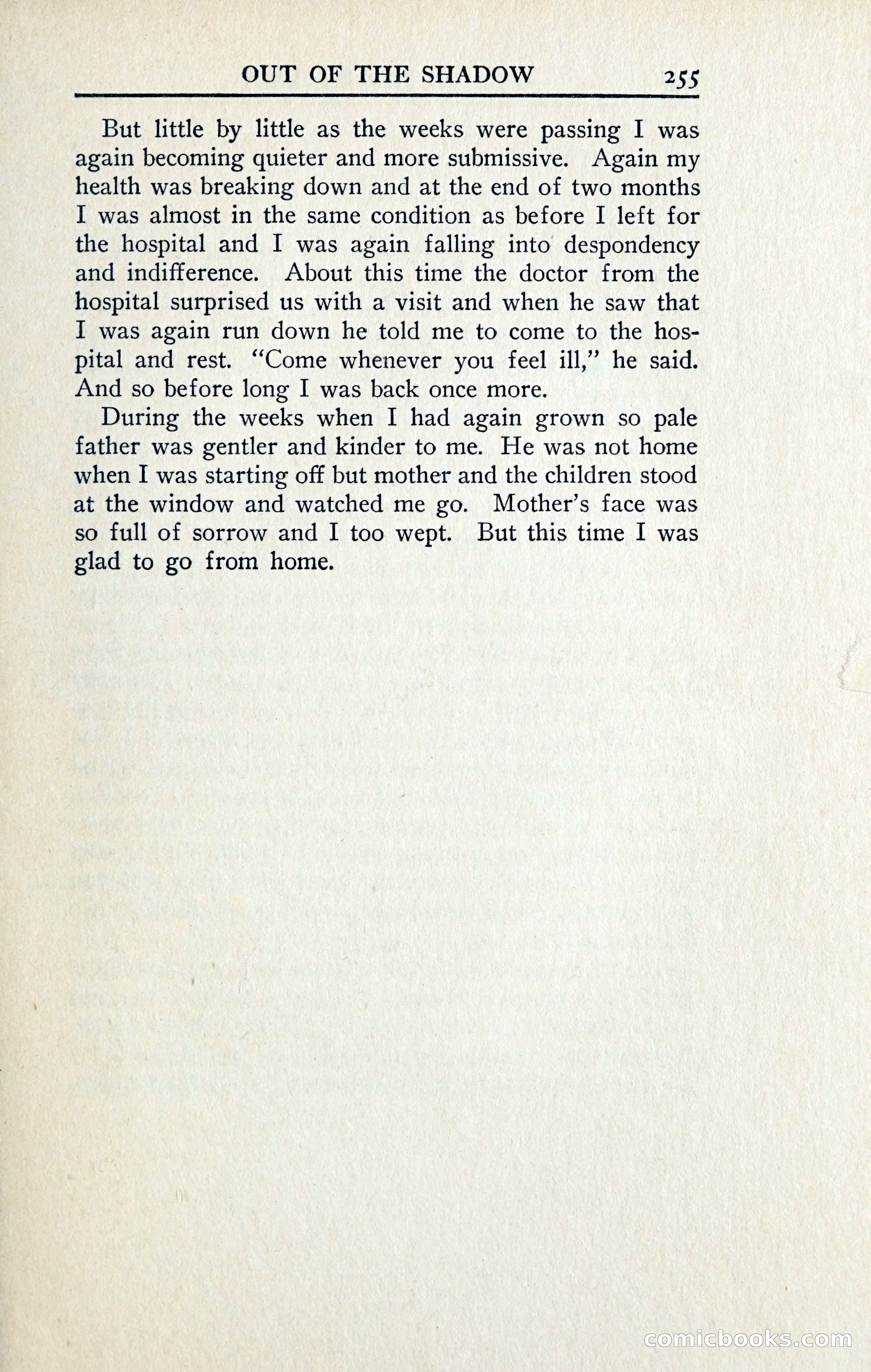 Out of the Shadow — page 284 of 353