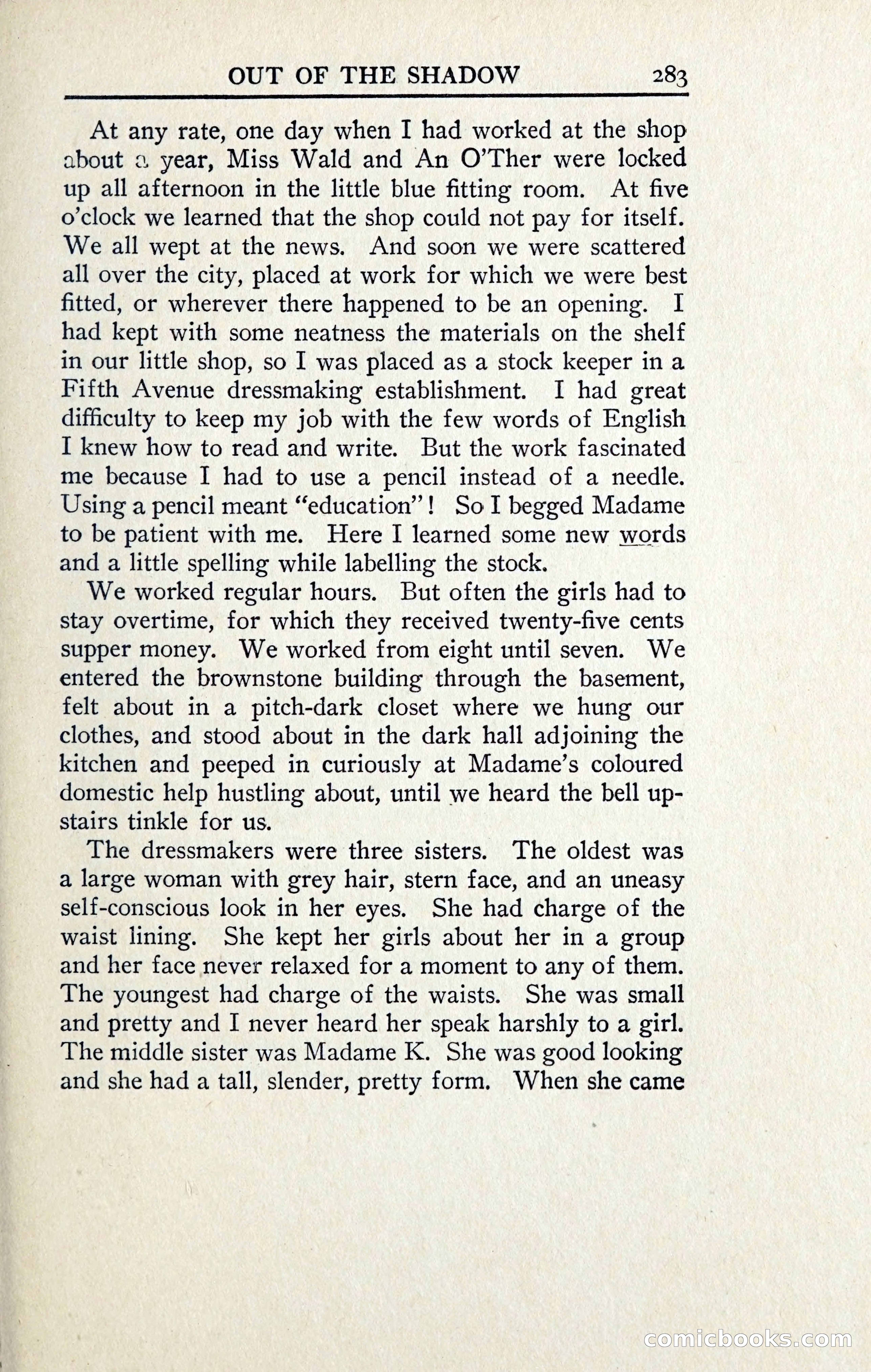 Out of the Shadow — page 314 of 353