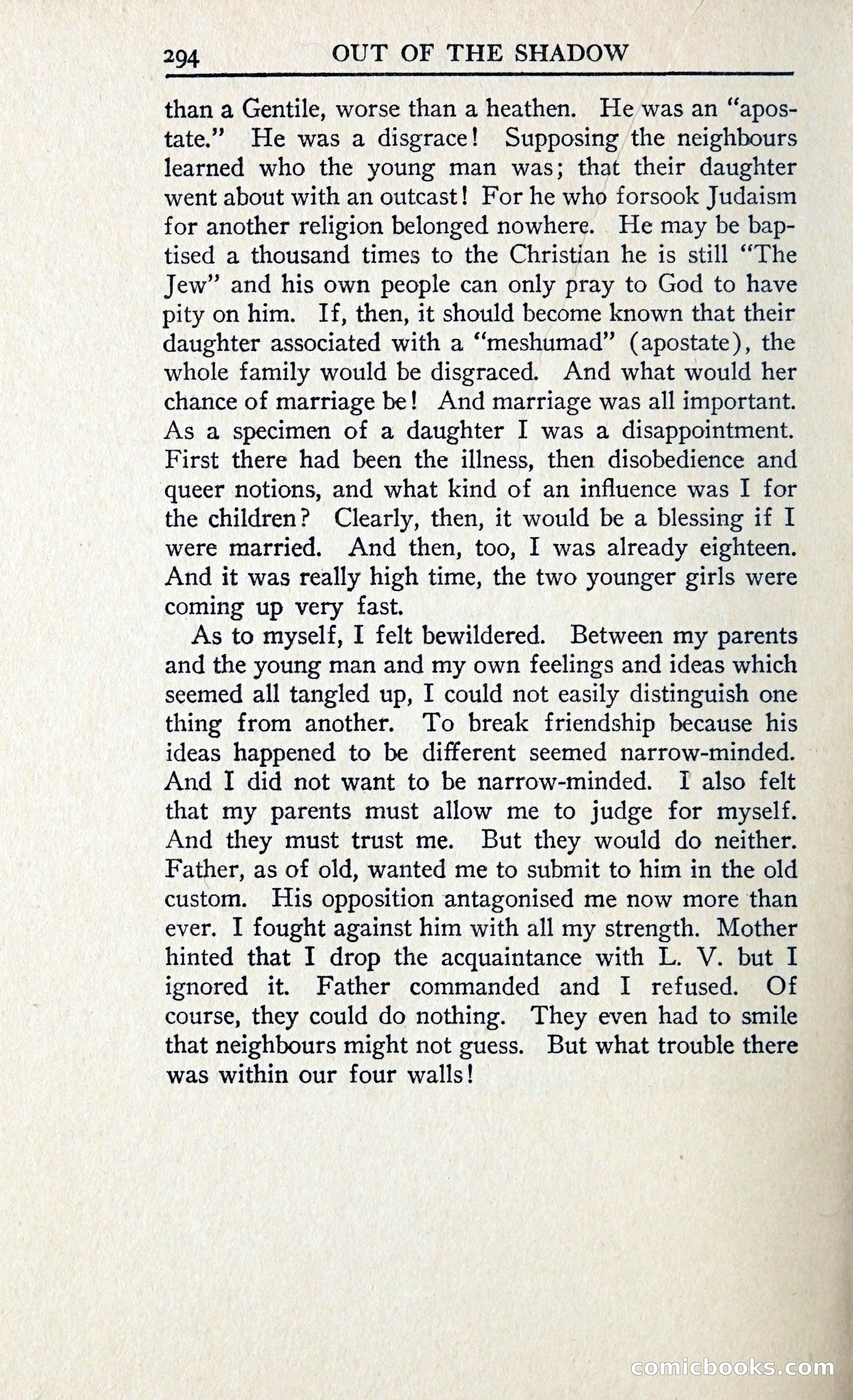 Out of the Shadow — page 325 of 353