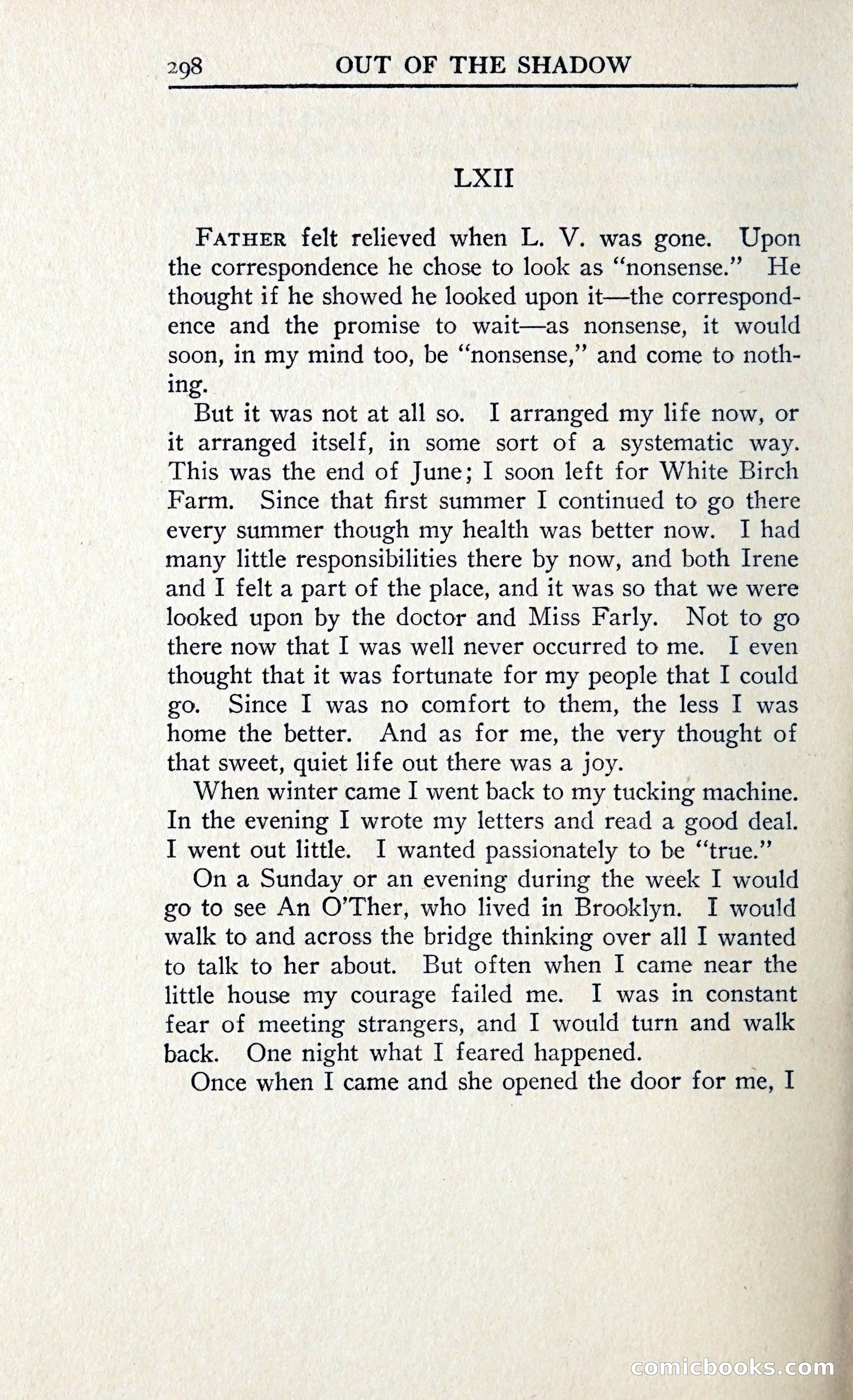 Out of the Shadow — page 329 of 353