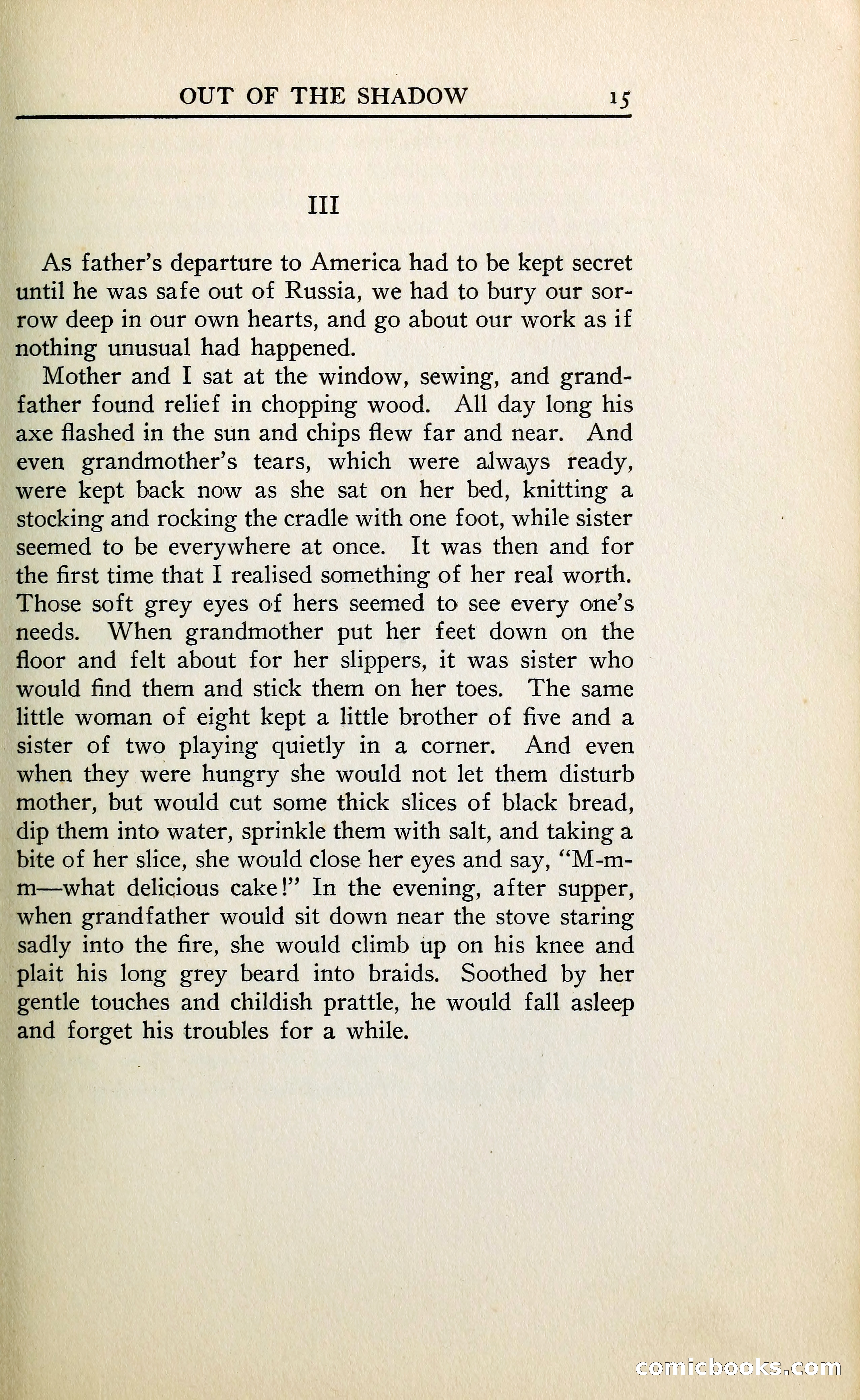 Out of the Shadow — page 28 of 353