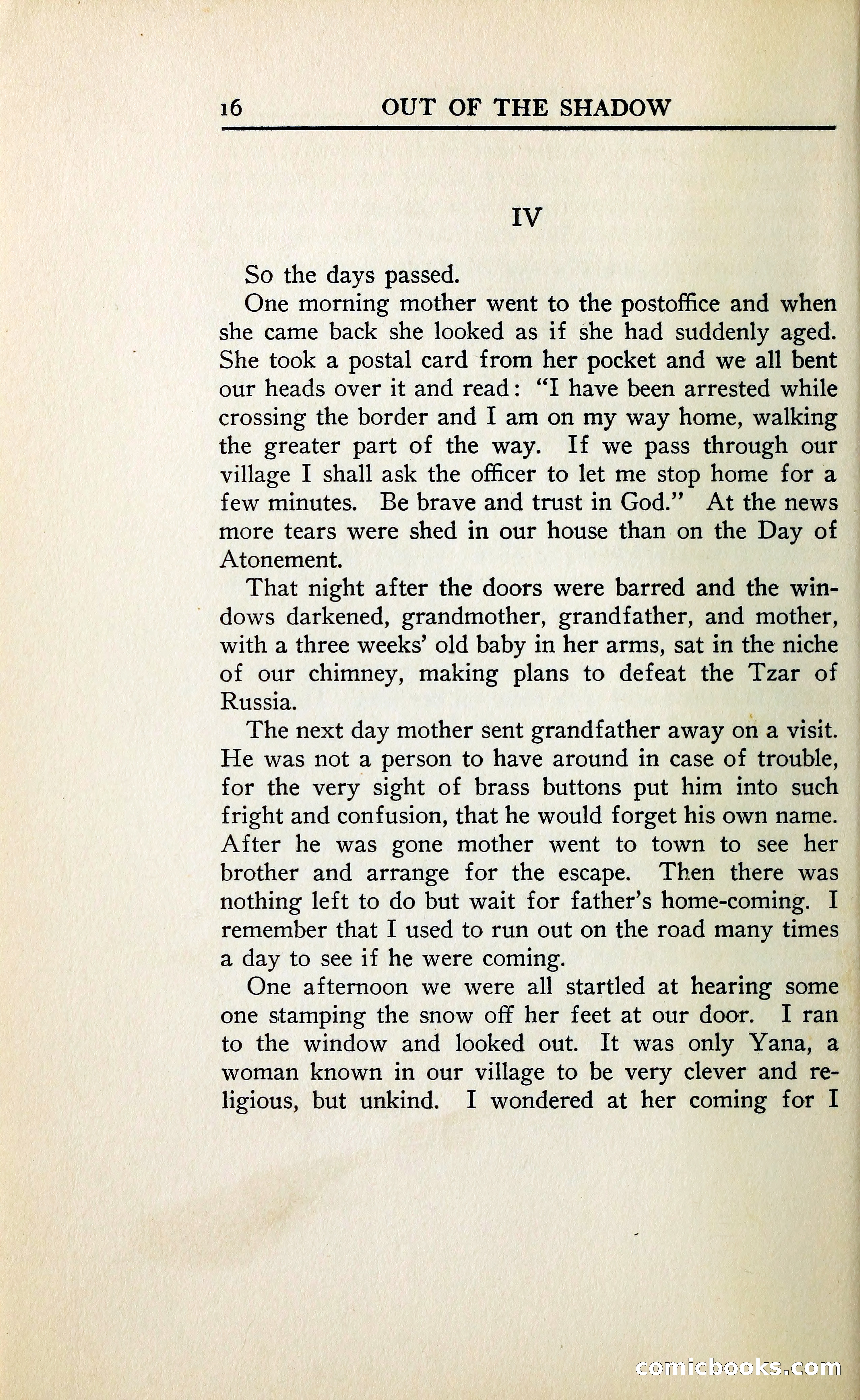 Out of the Shadow — page 29 of 353