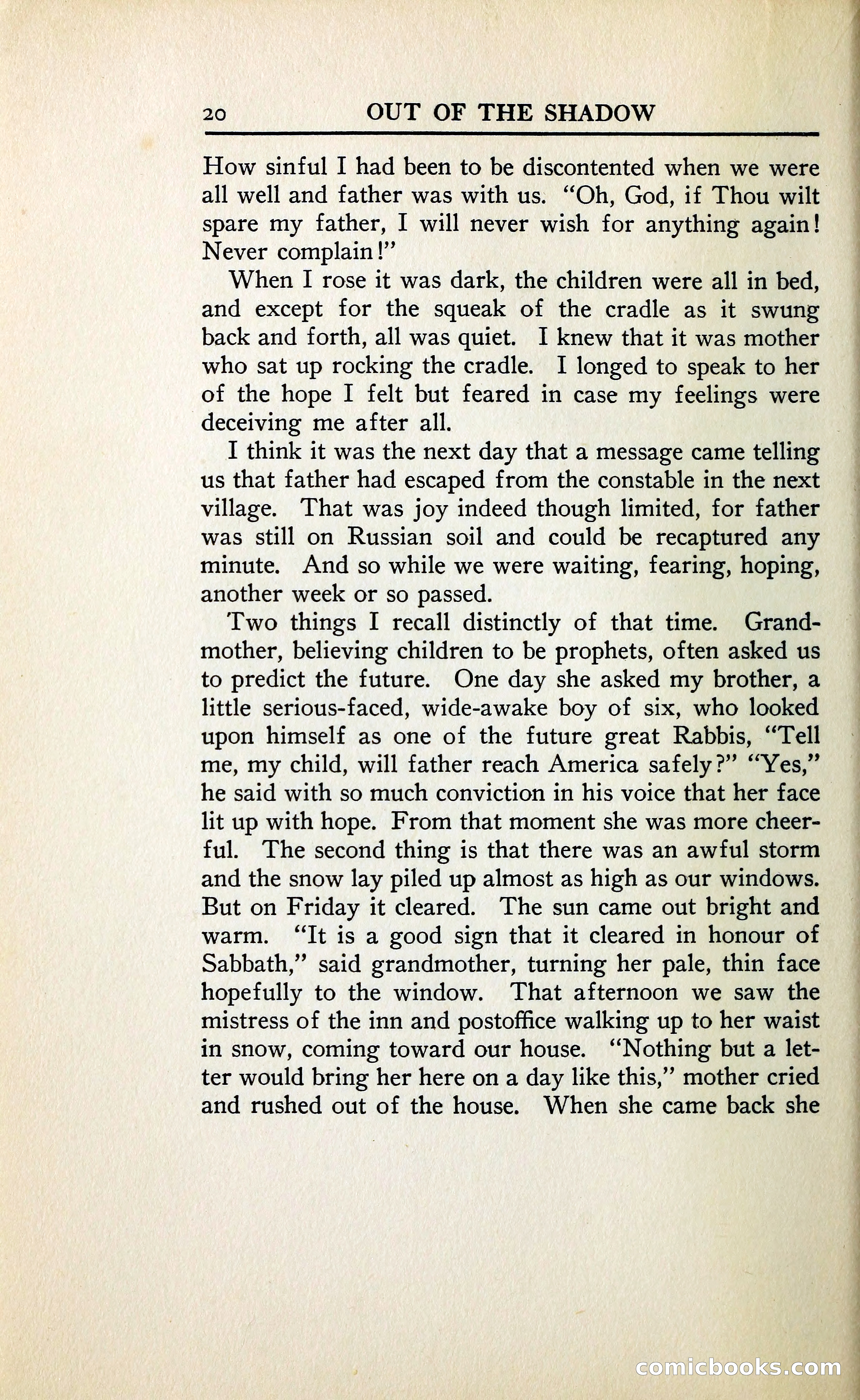 Out of the Shadow — page 33 of 353