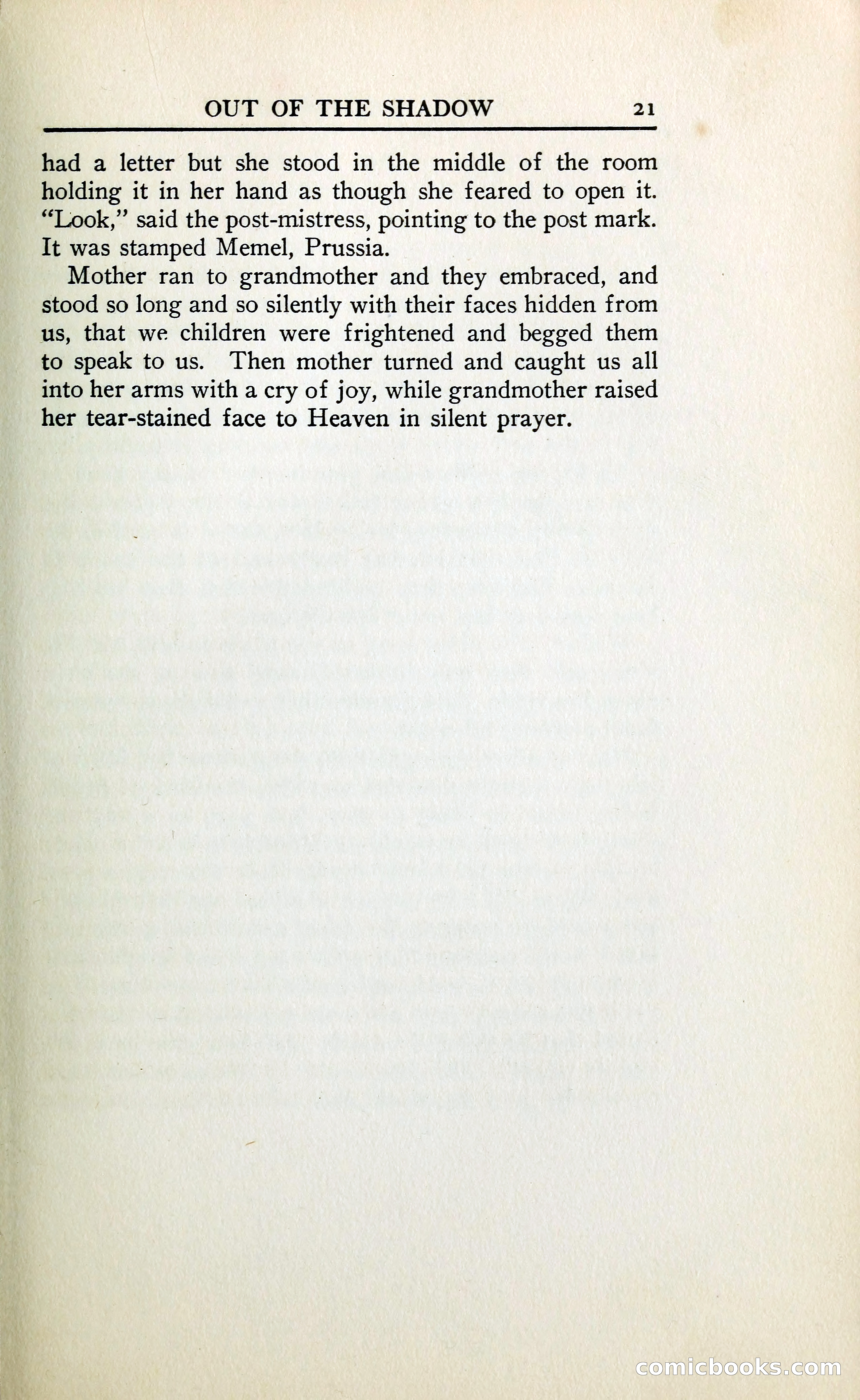 Out of the Shadow — page 34 of 353
