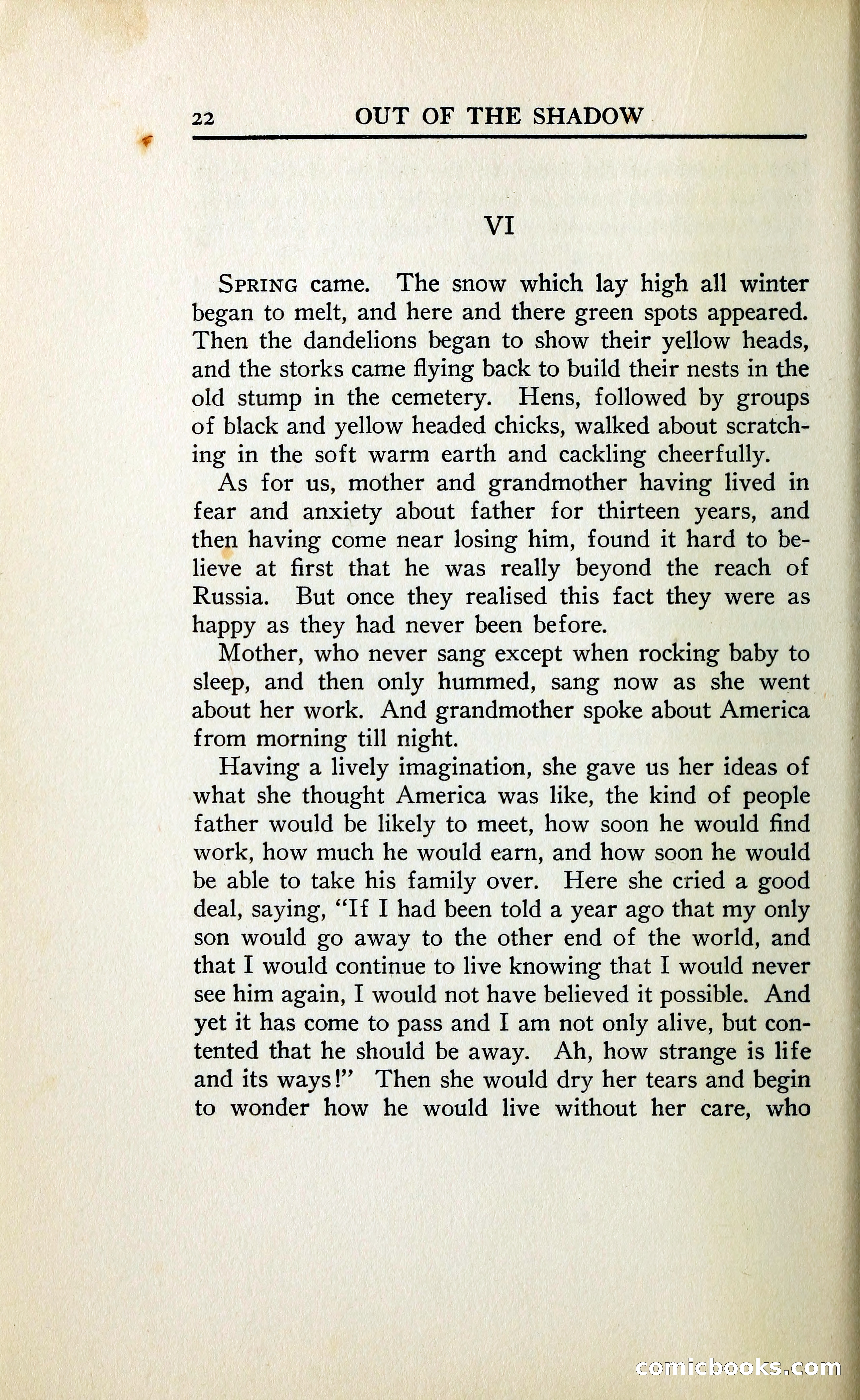 Out of the Shadow — page 35 of 353