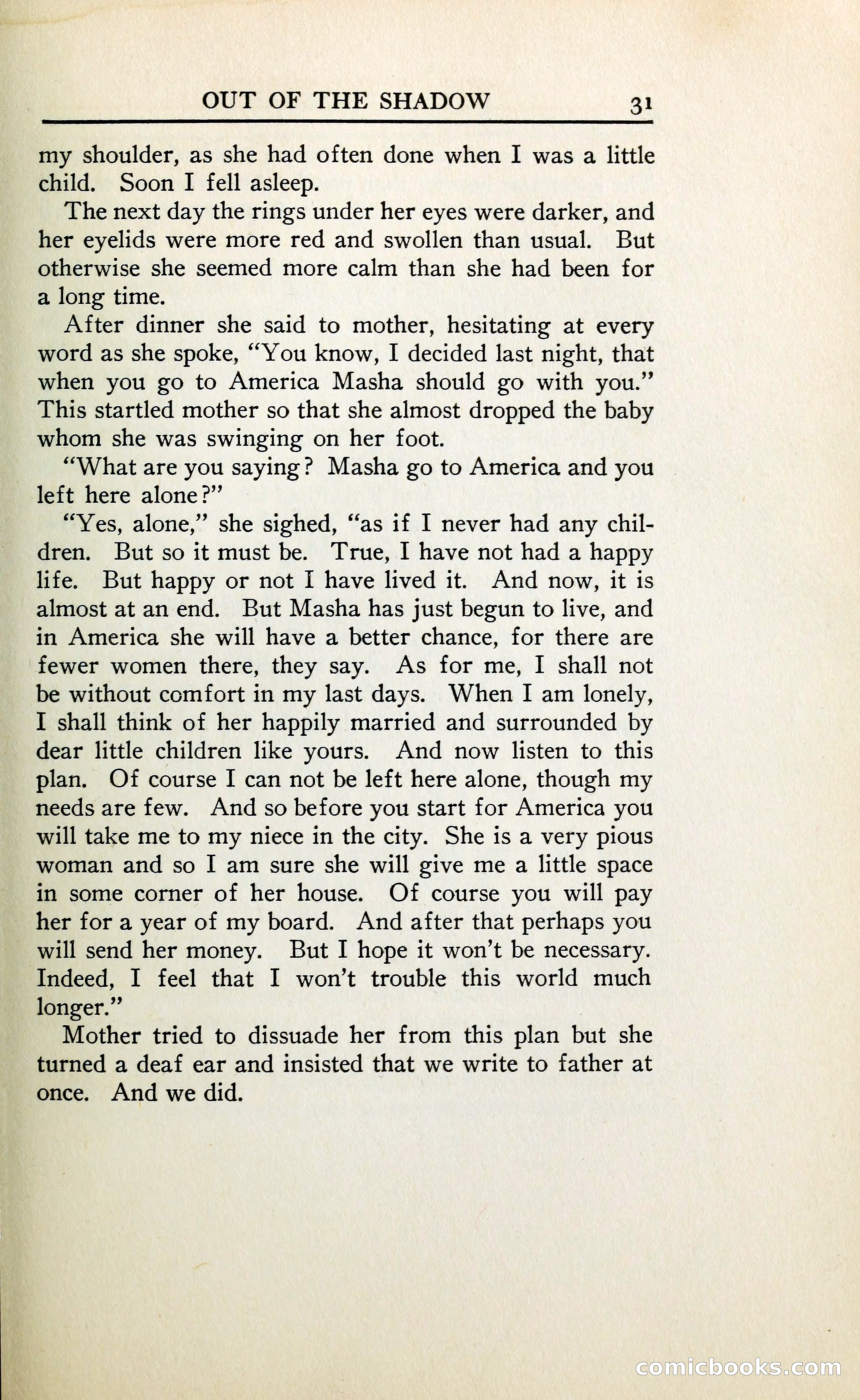 Out of the Shadow — page 44 of 353