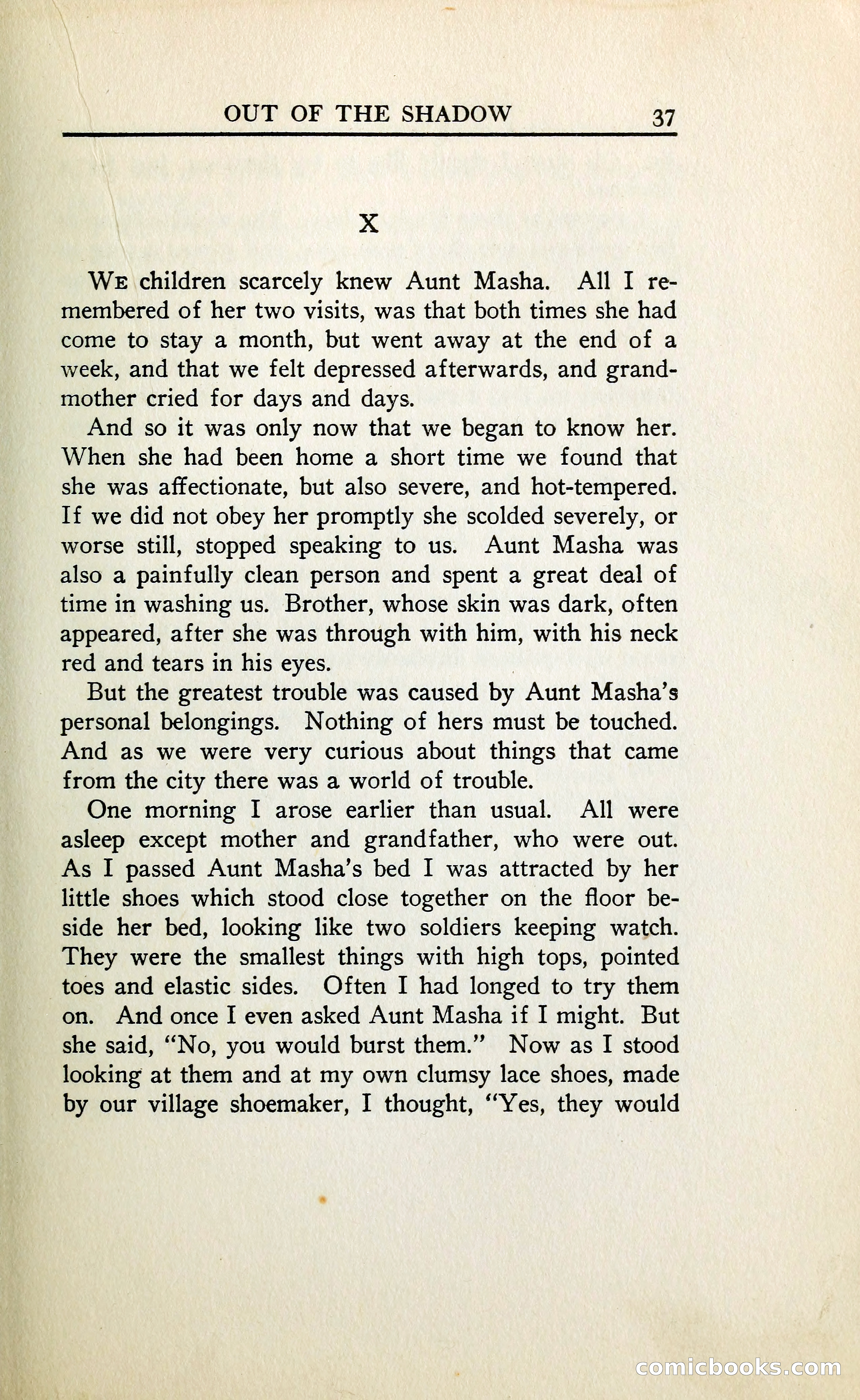 Out of the Shadow — page 50 of 353