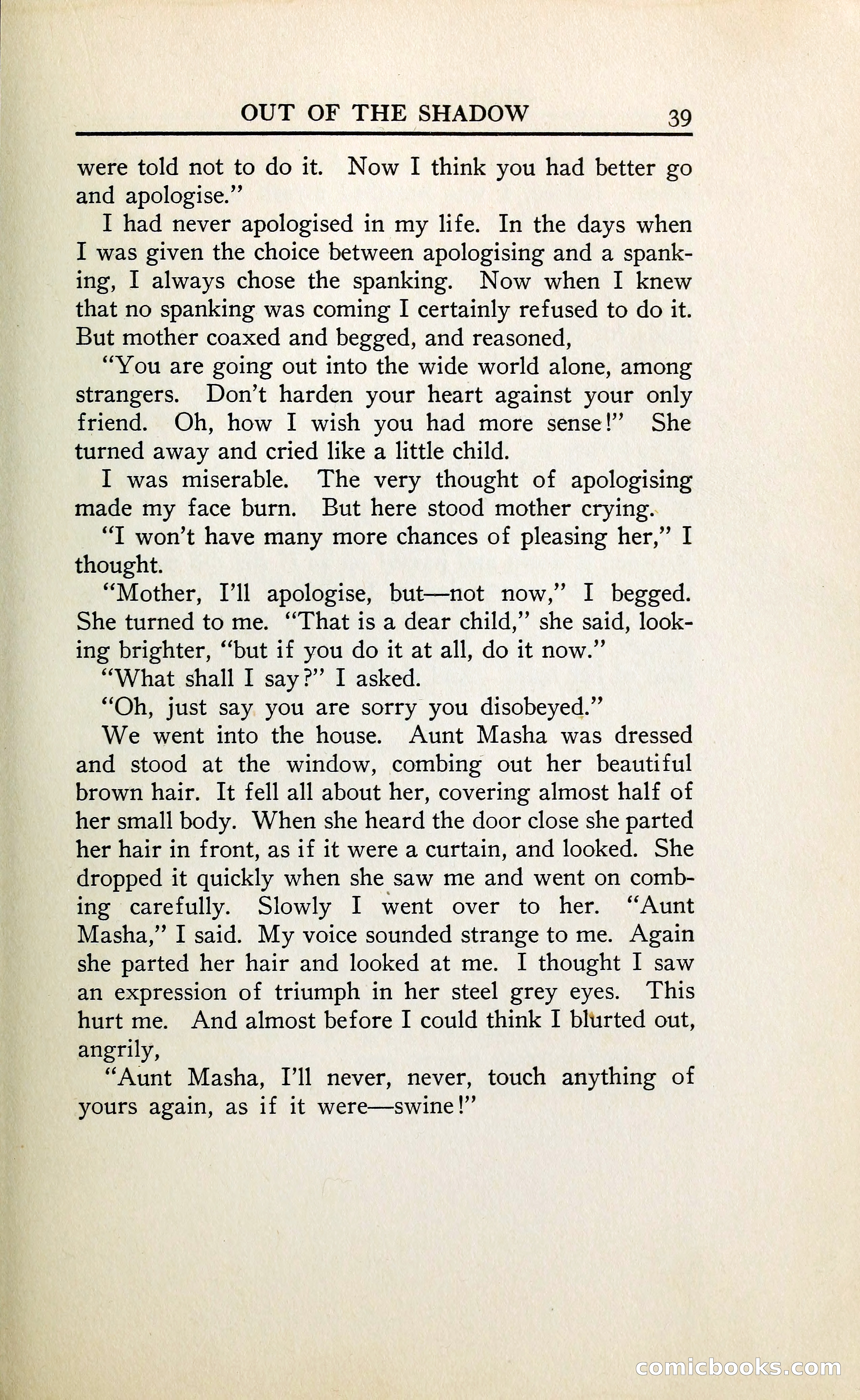 Out of the Shadow — page 52 of 353