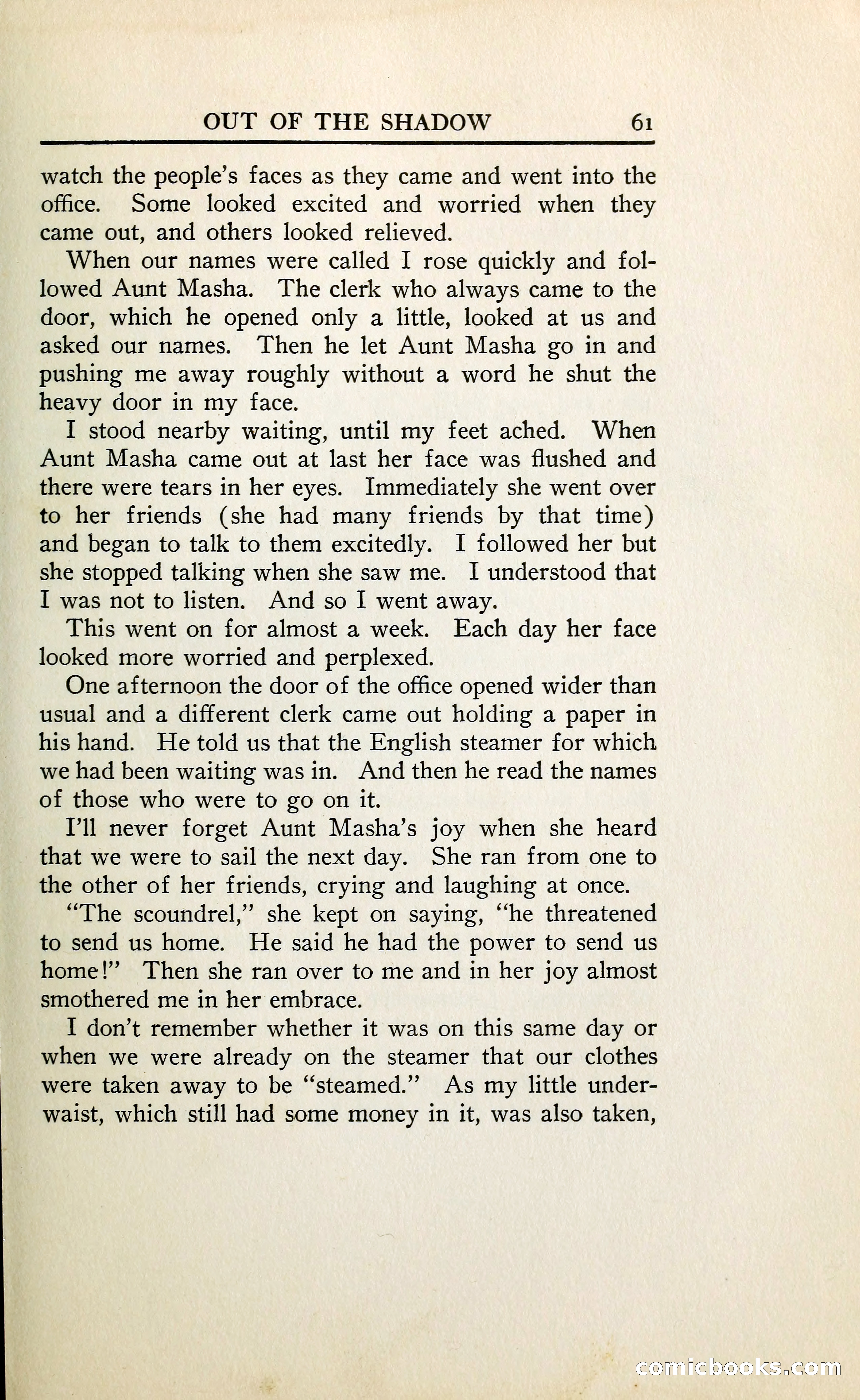 Out of the Shadow — page 76 of 353