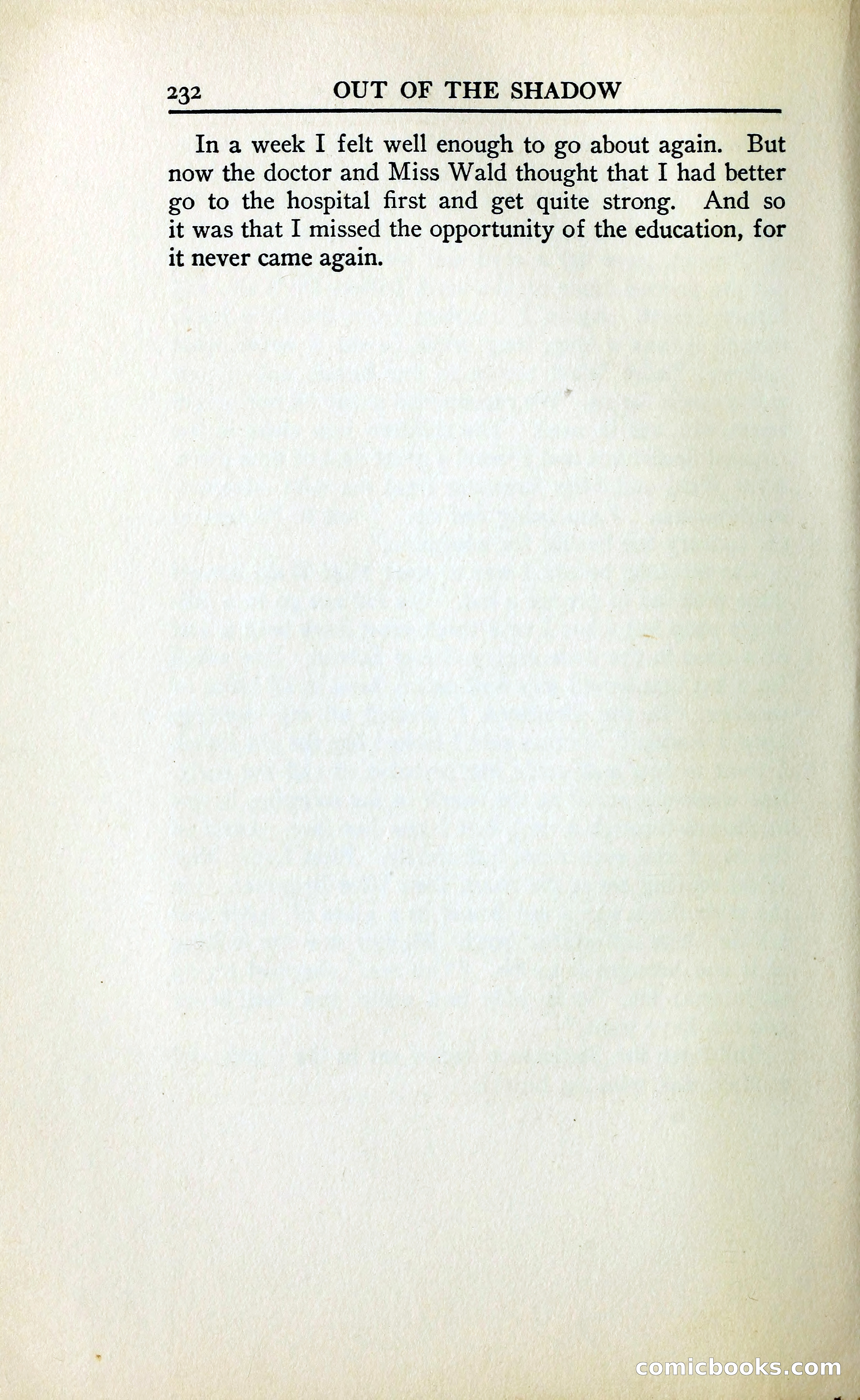 Out of the Shadow — page 261 of 353
