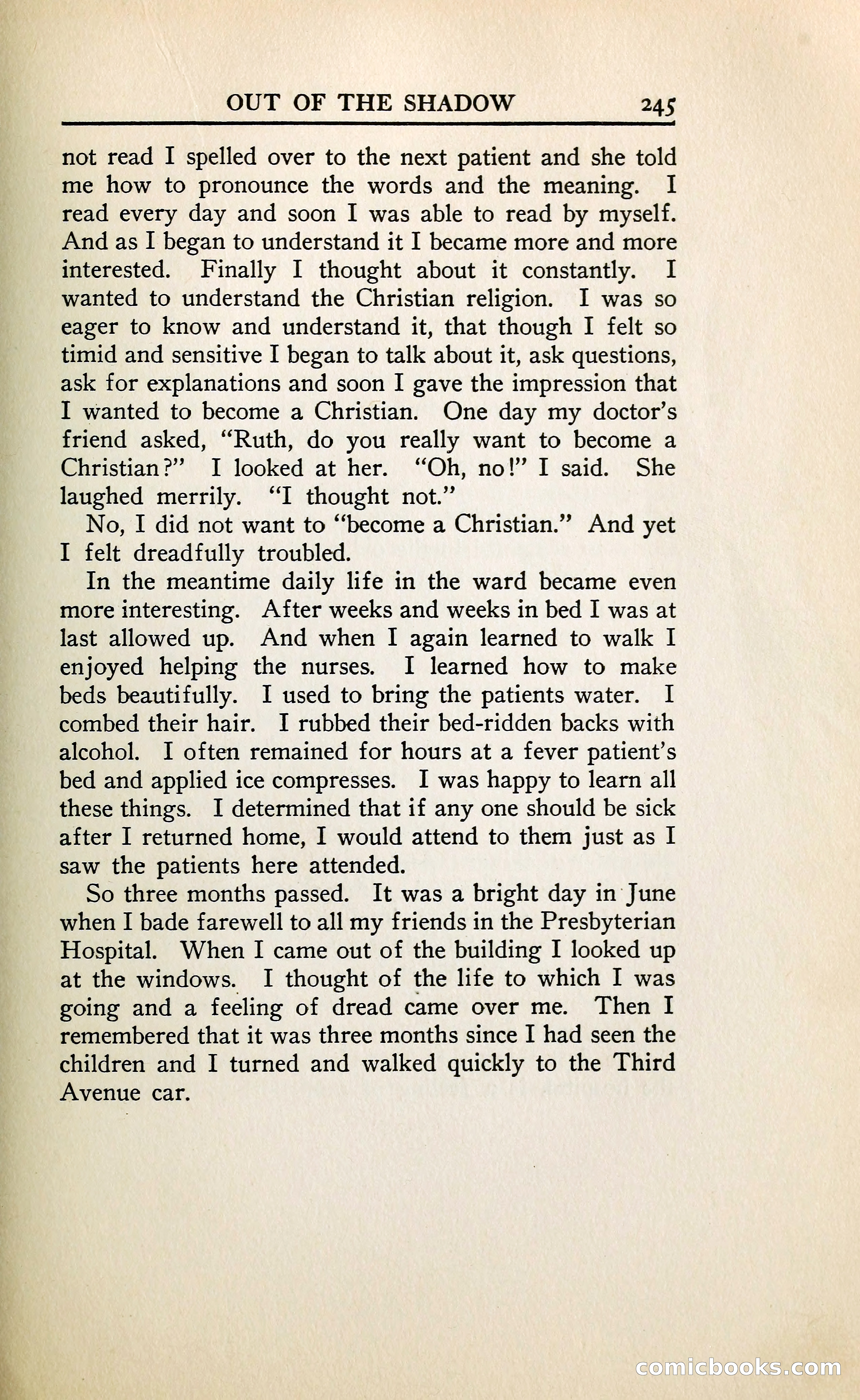 Out of the Shadow — page 274 of 353