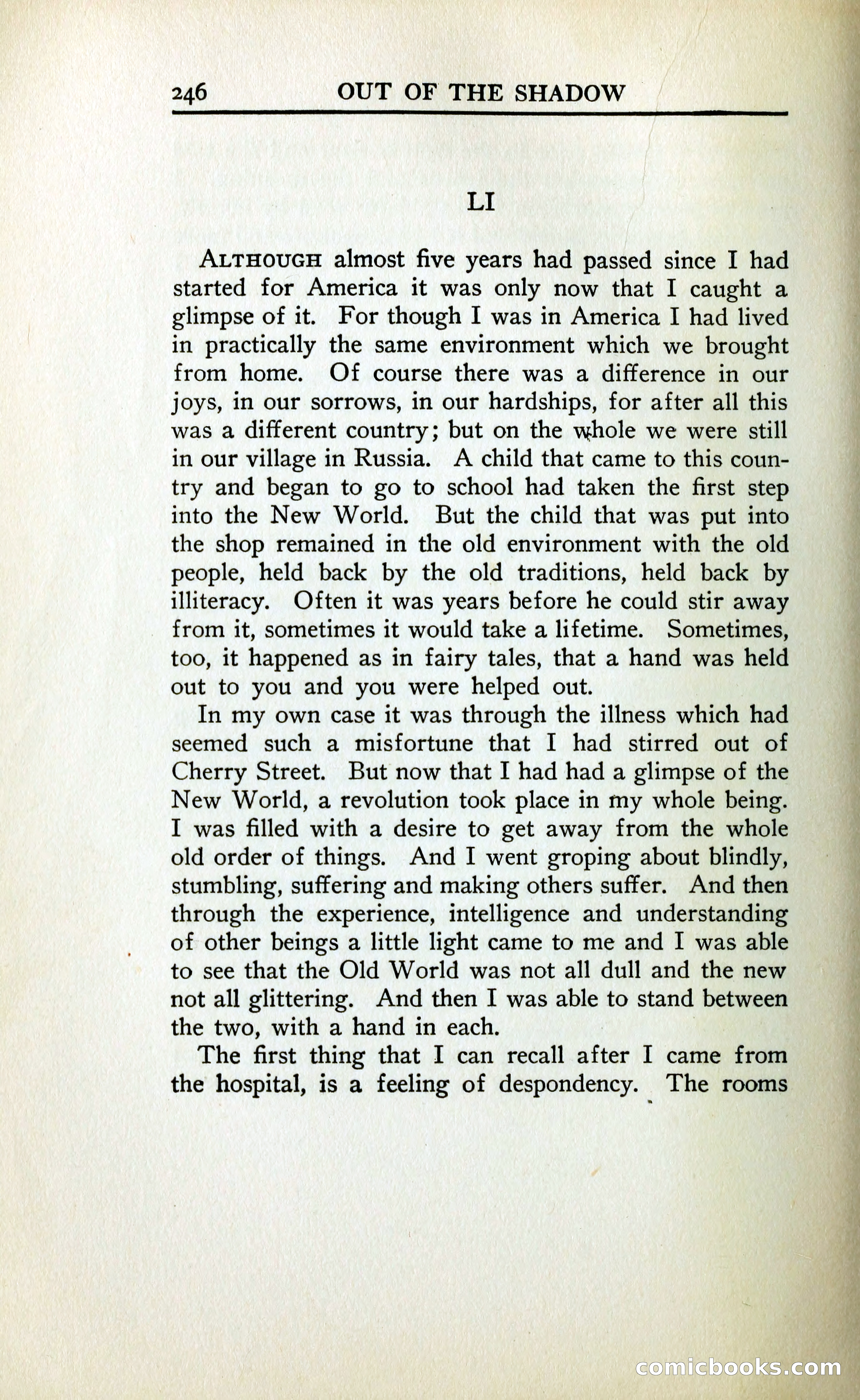 Out of the Shadow — page 275 of 353