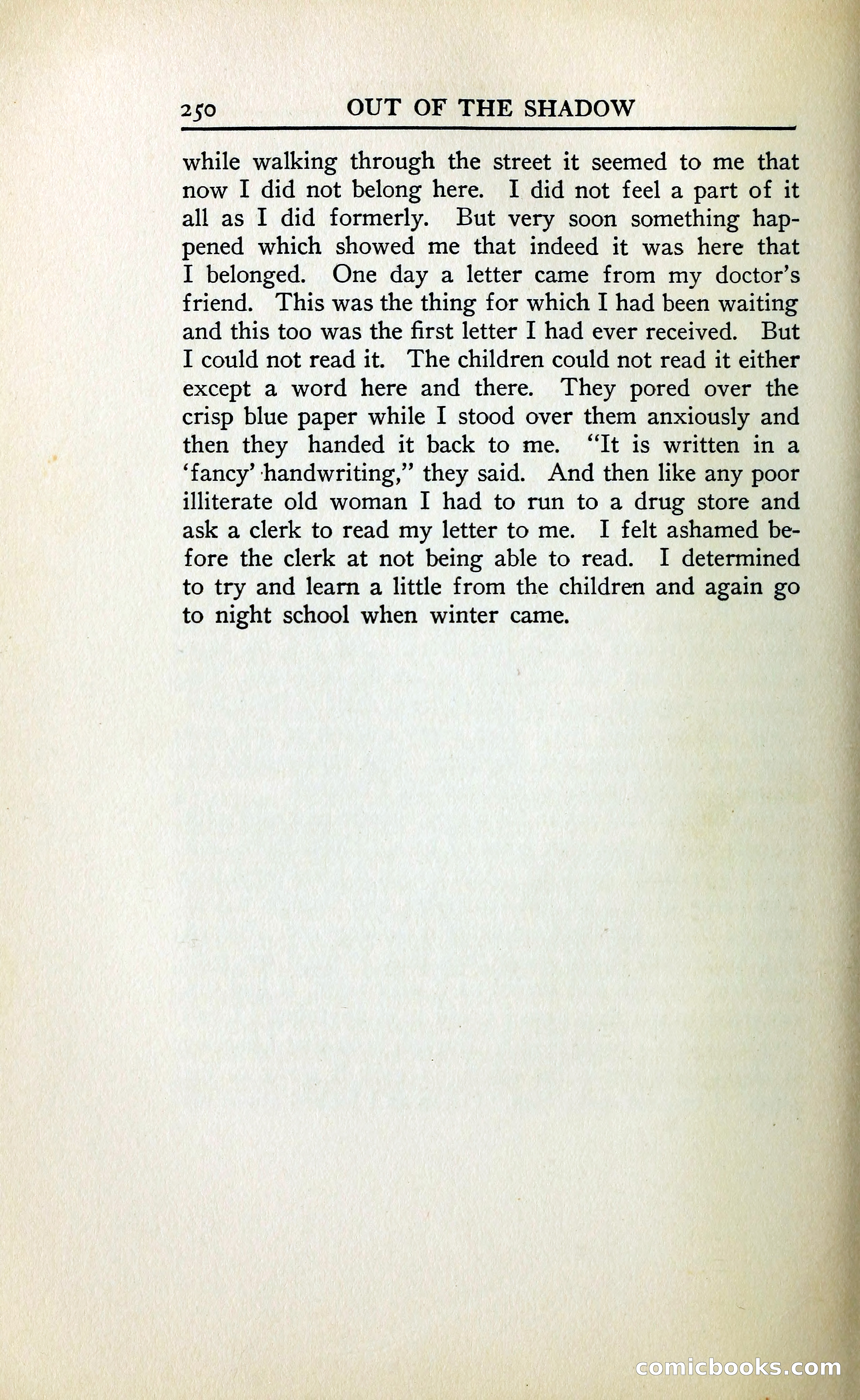 Out of the Shadow — page 279 of 353