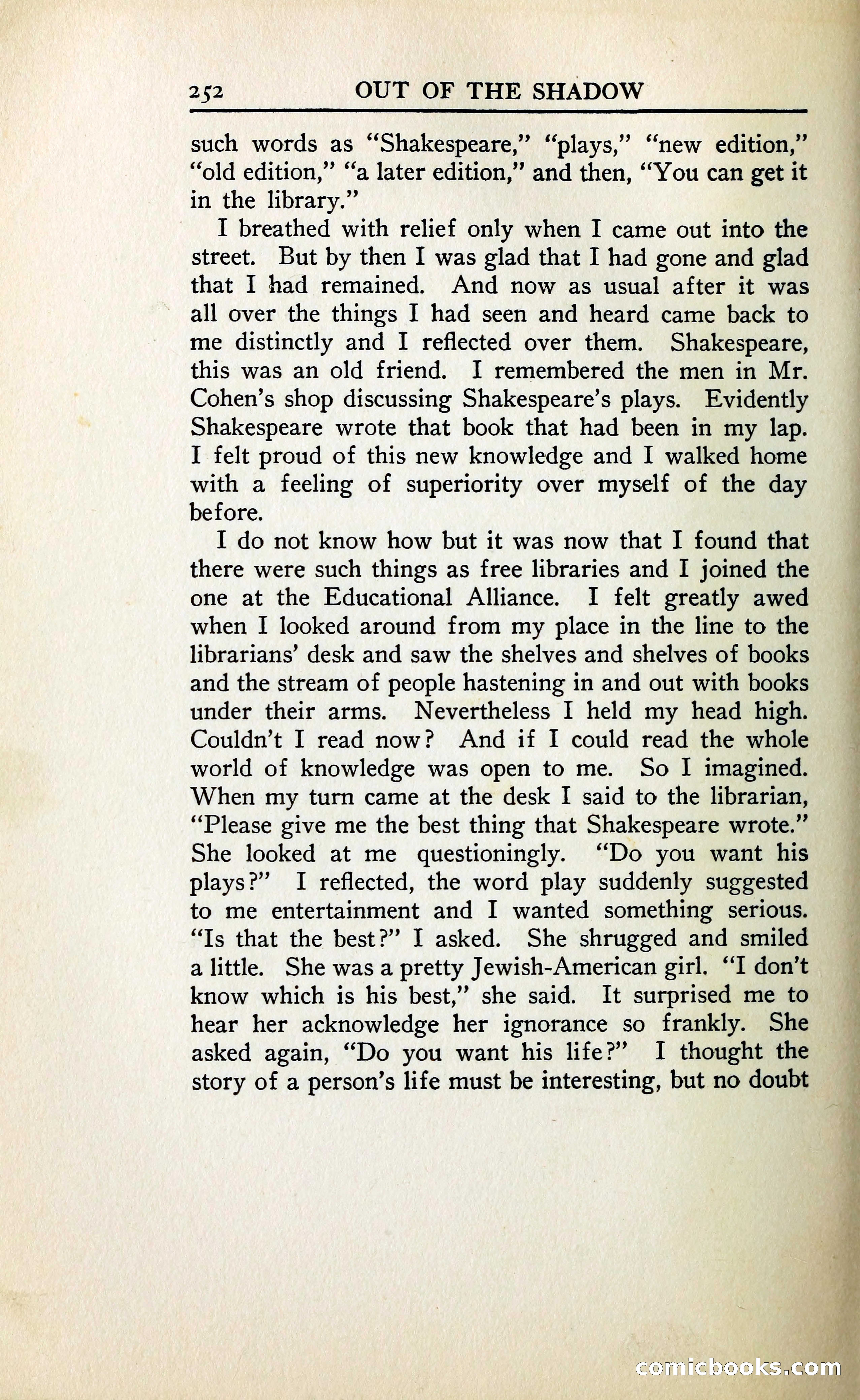 Out of the Shadow — page 281 of 353