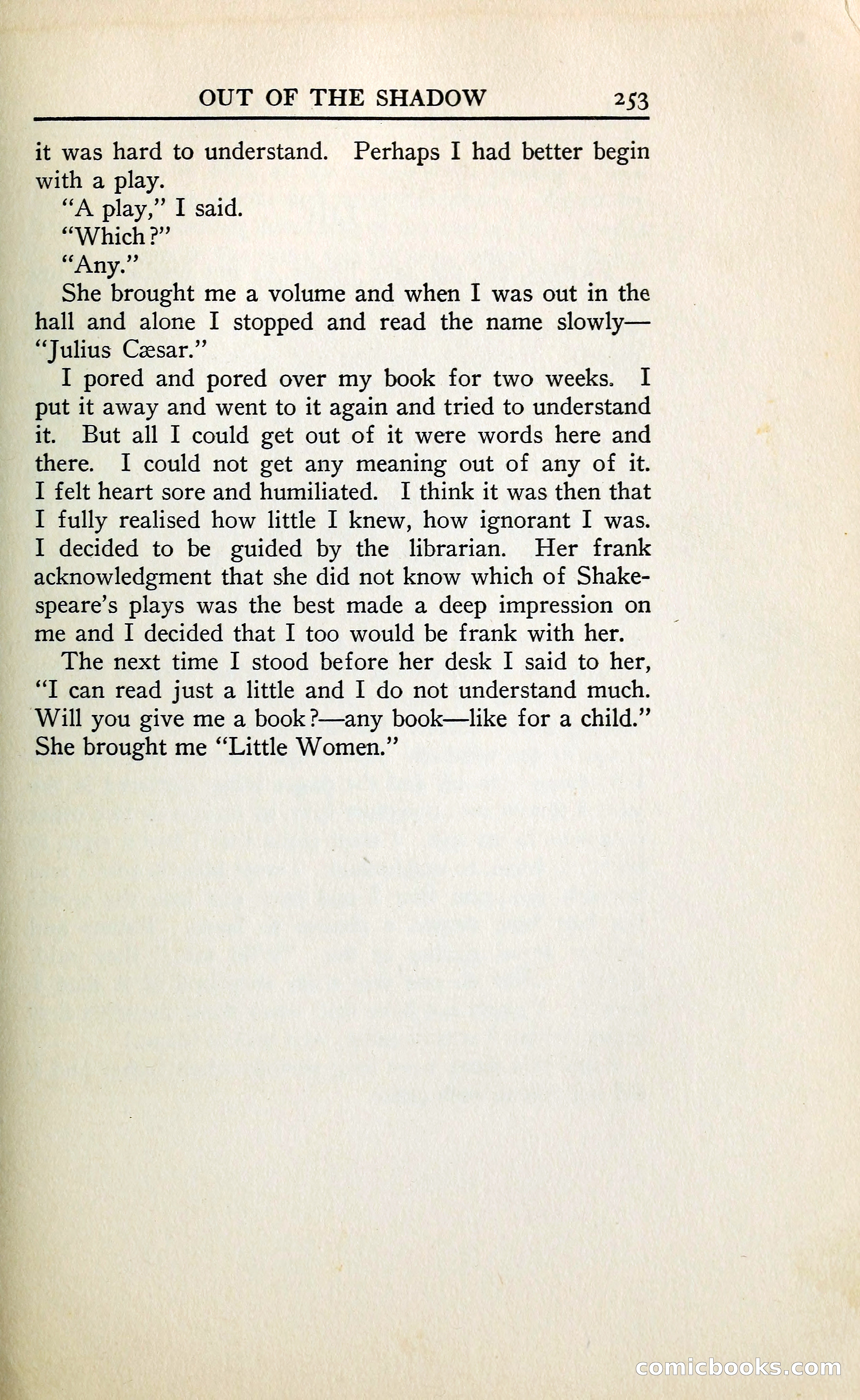 Out of the Shadow — page 282 of 353