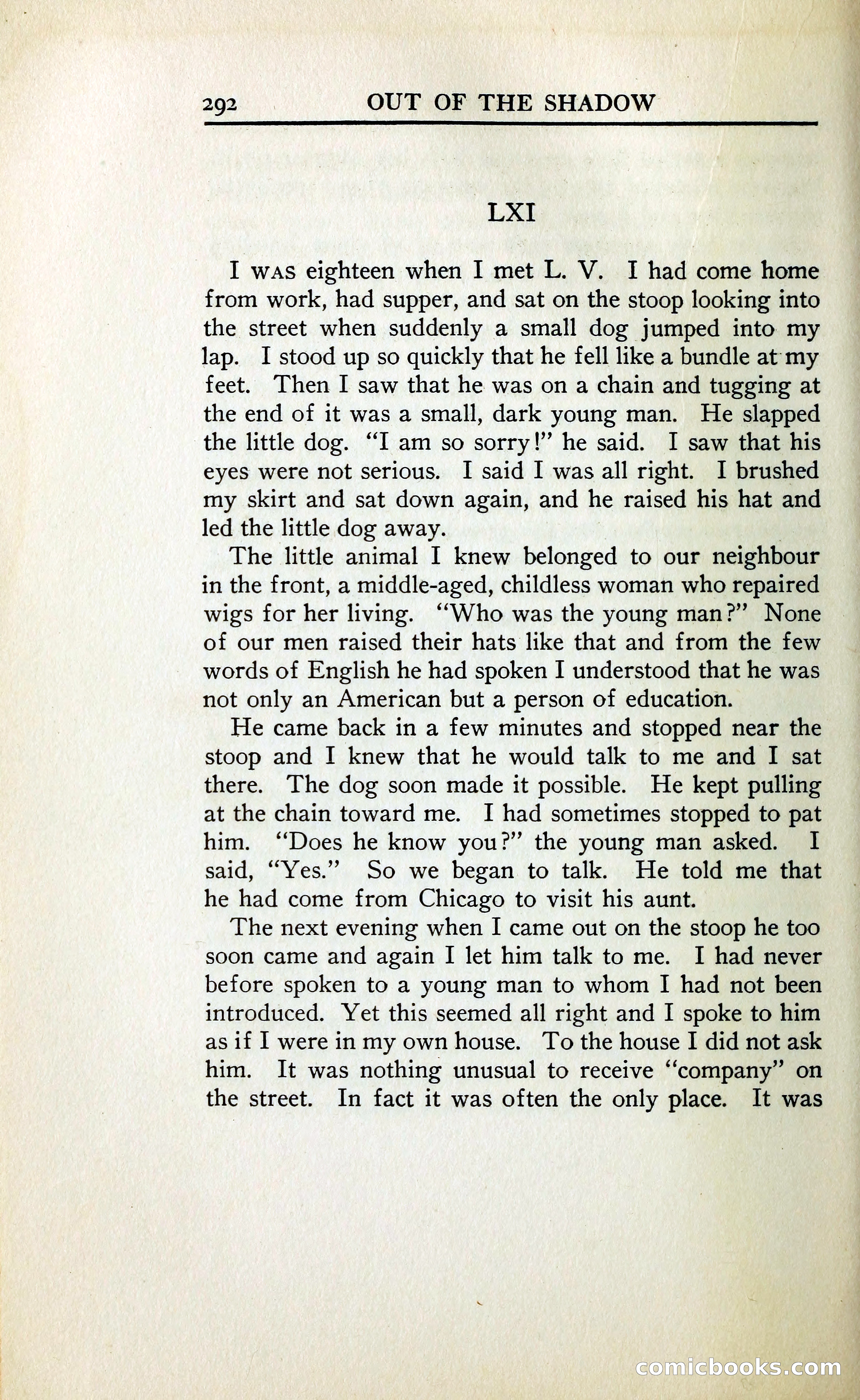Out of the Shadow — page 323 of 353