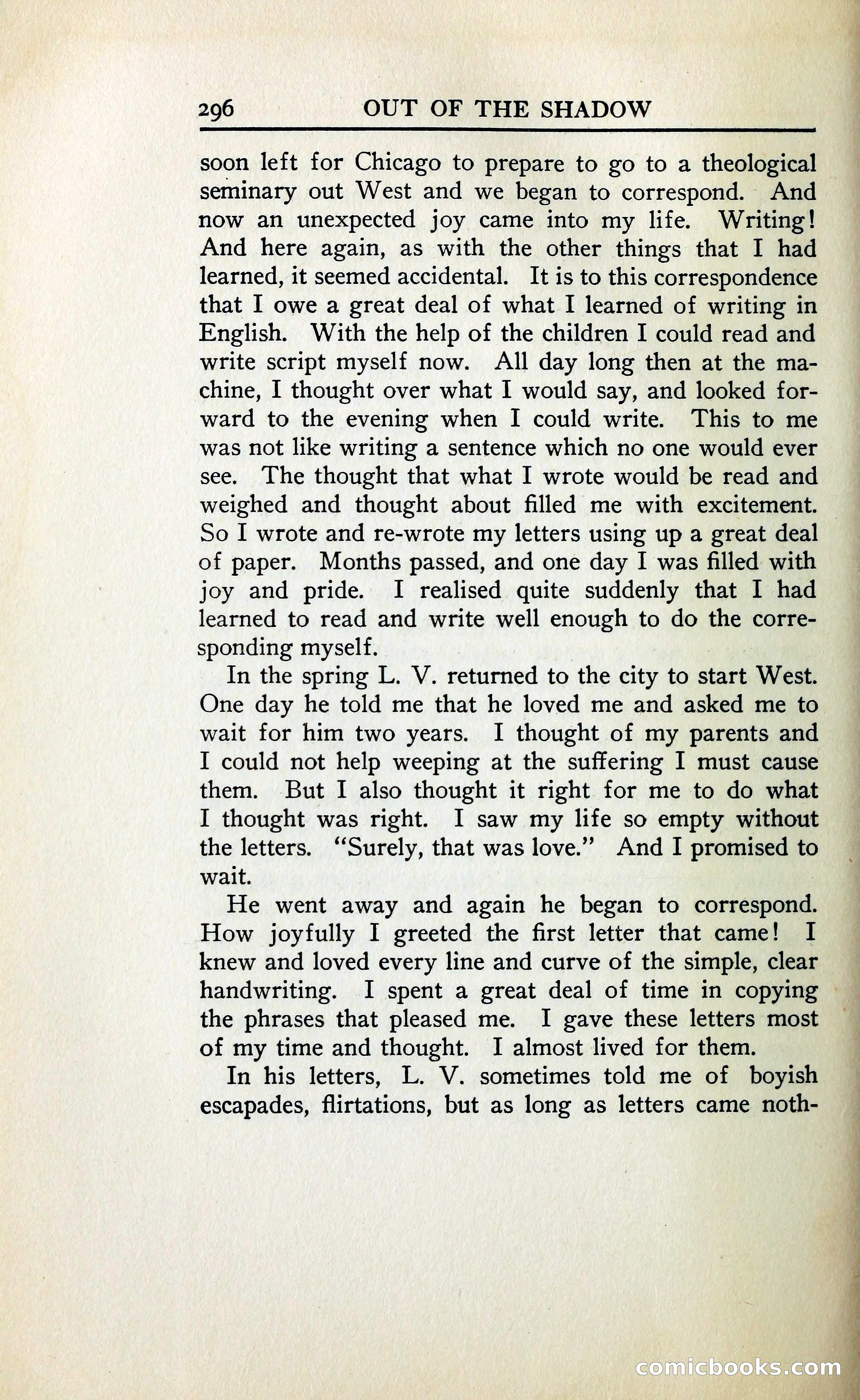 Out of the Shadow — page 327 of 353