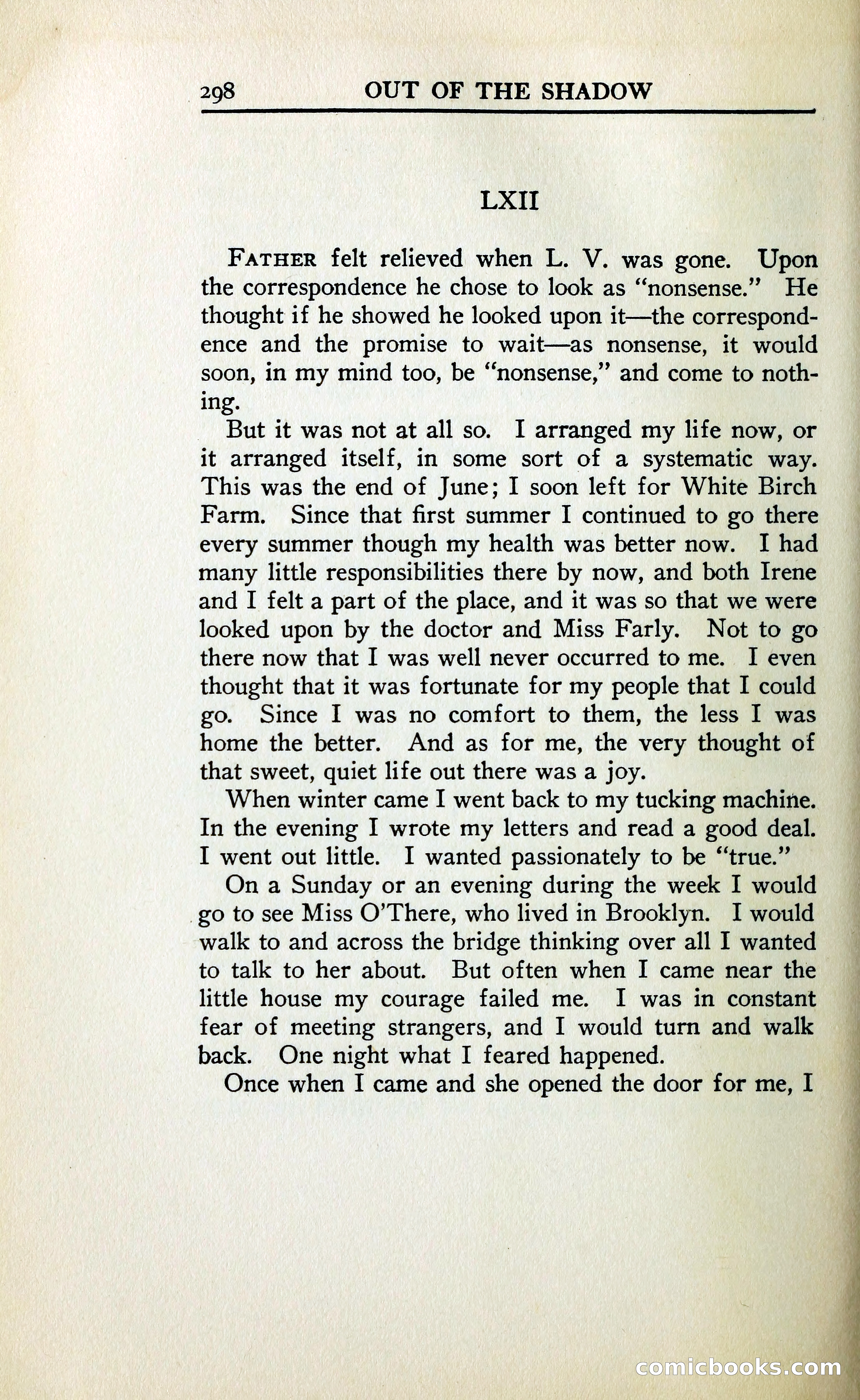 Out of the Shadow — page 329 of 353