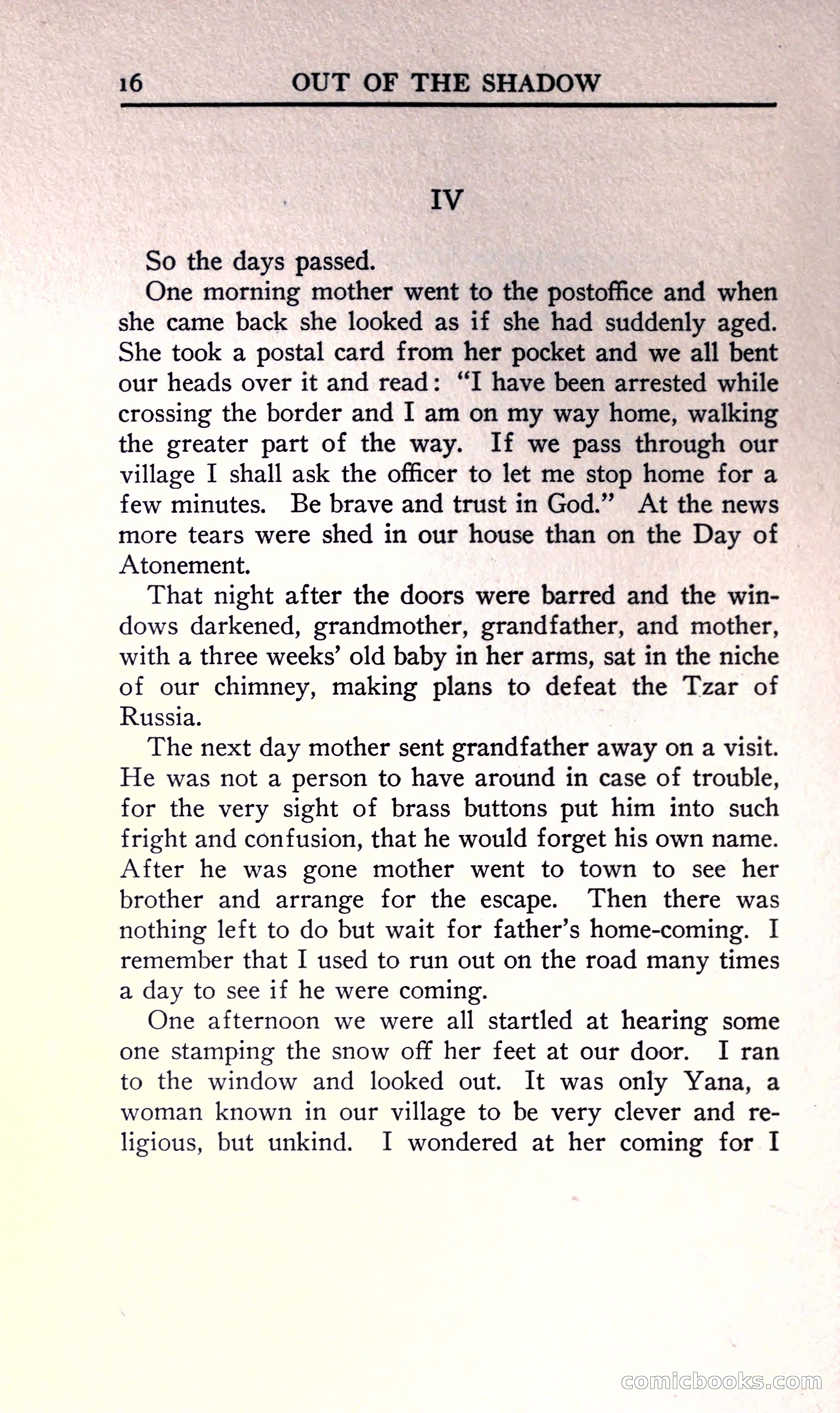 Out of the Shadow — page 28 of 356