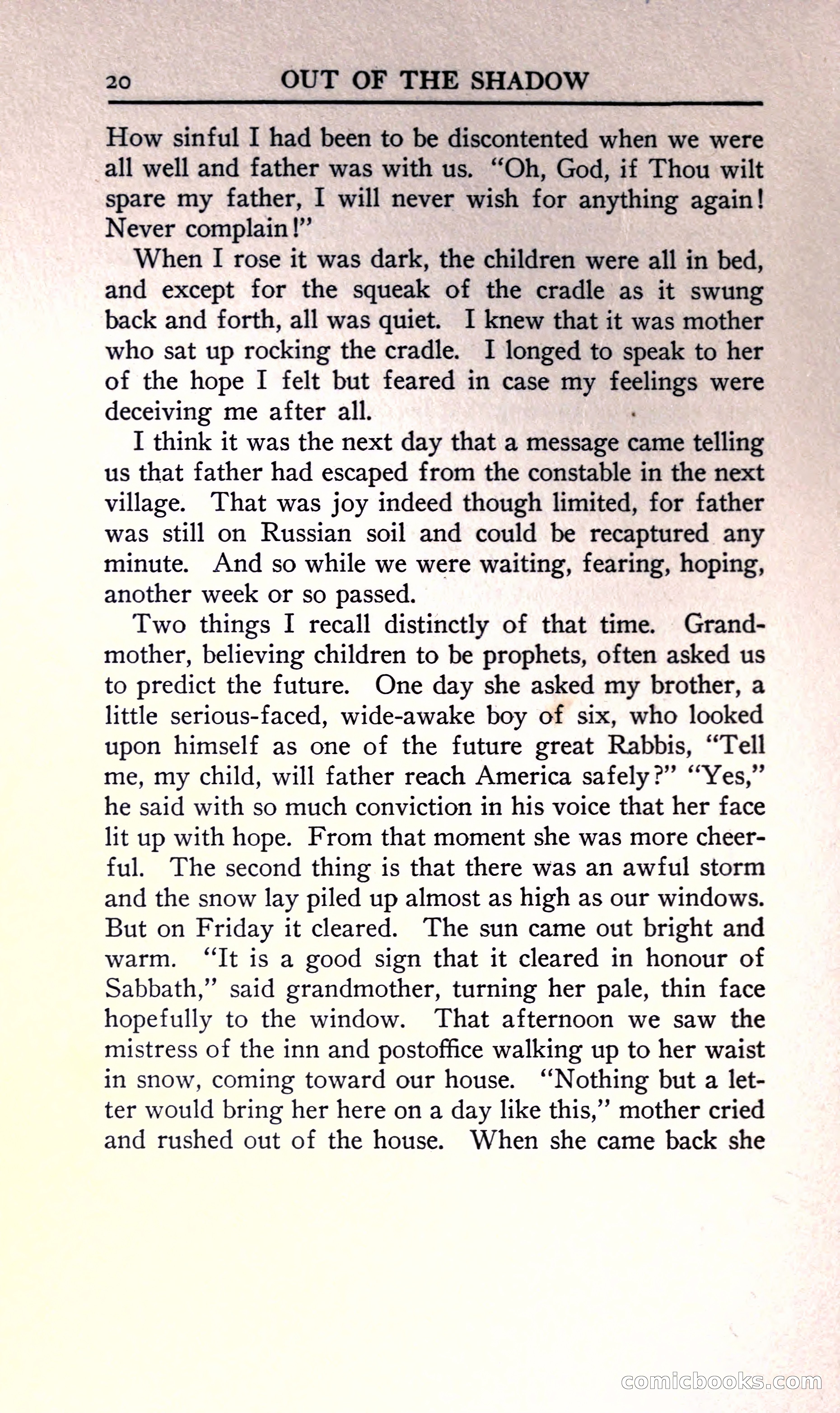 Out of the Shadow — page 32 of 356