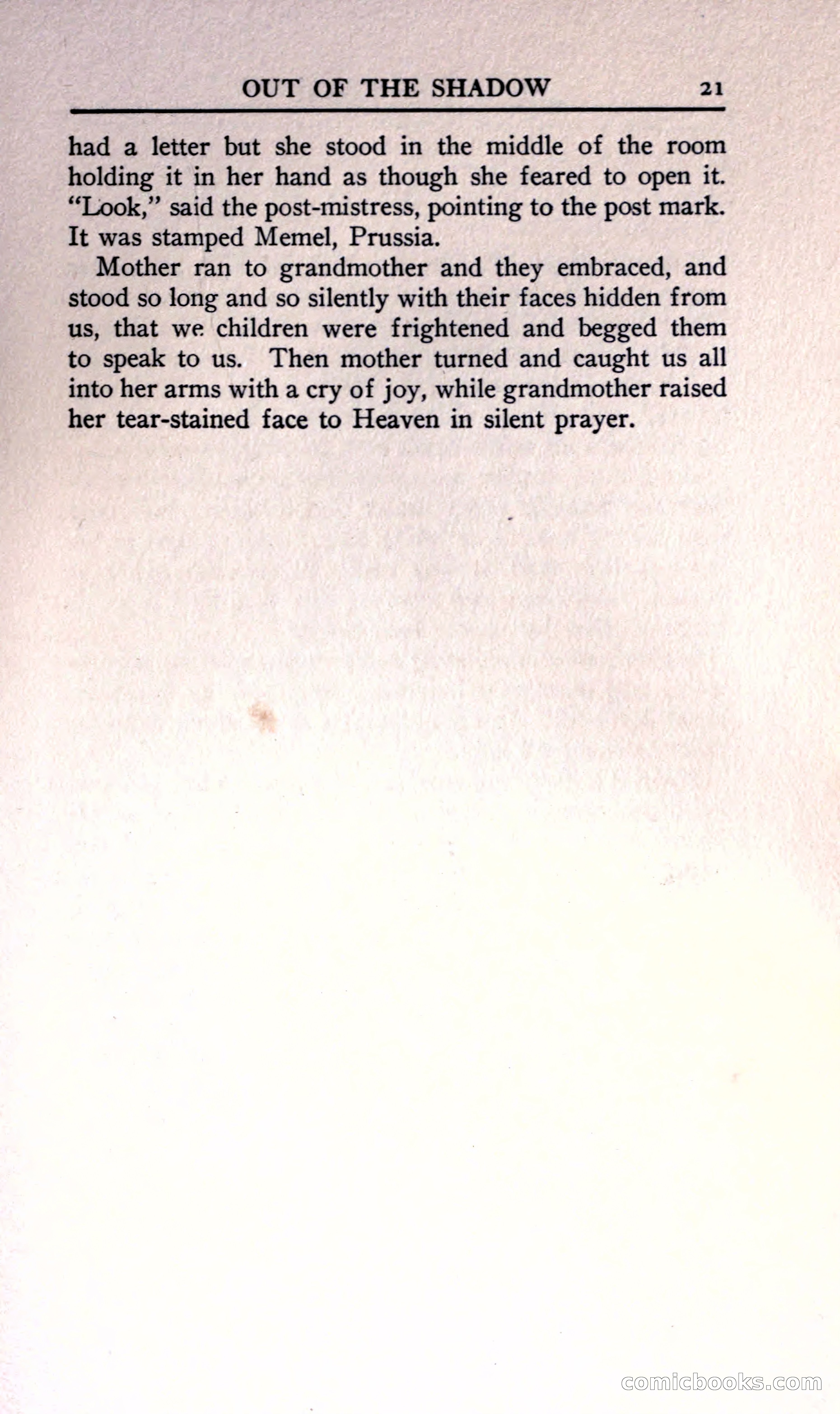 Out of the Shadow — page 33 of 356