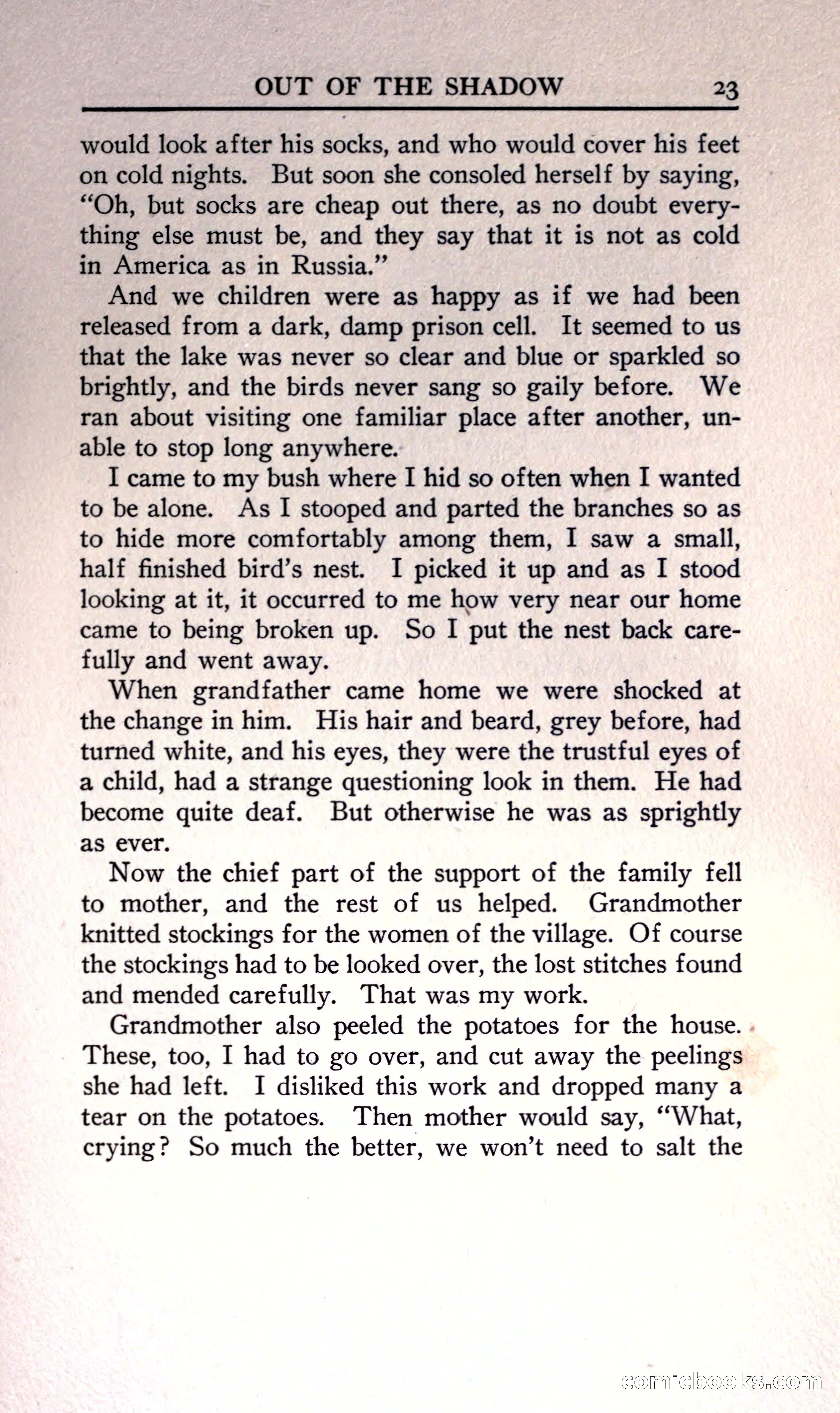 Out of the Shadow — page 35 of 356