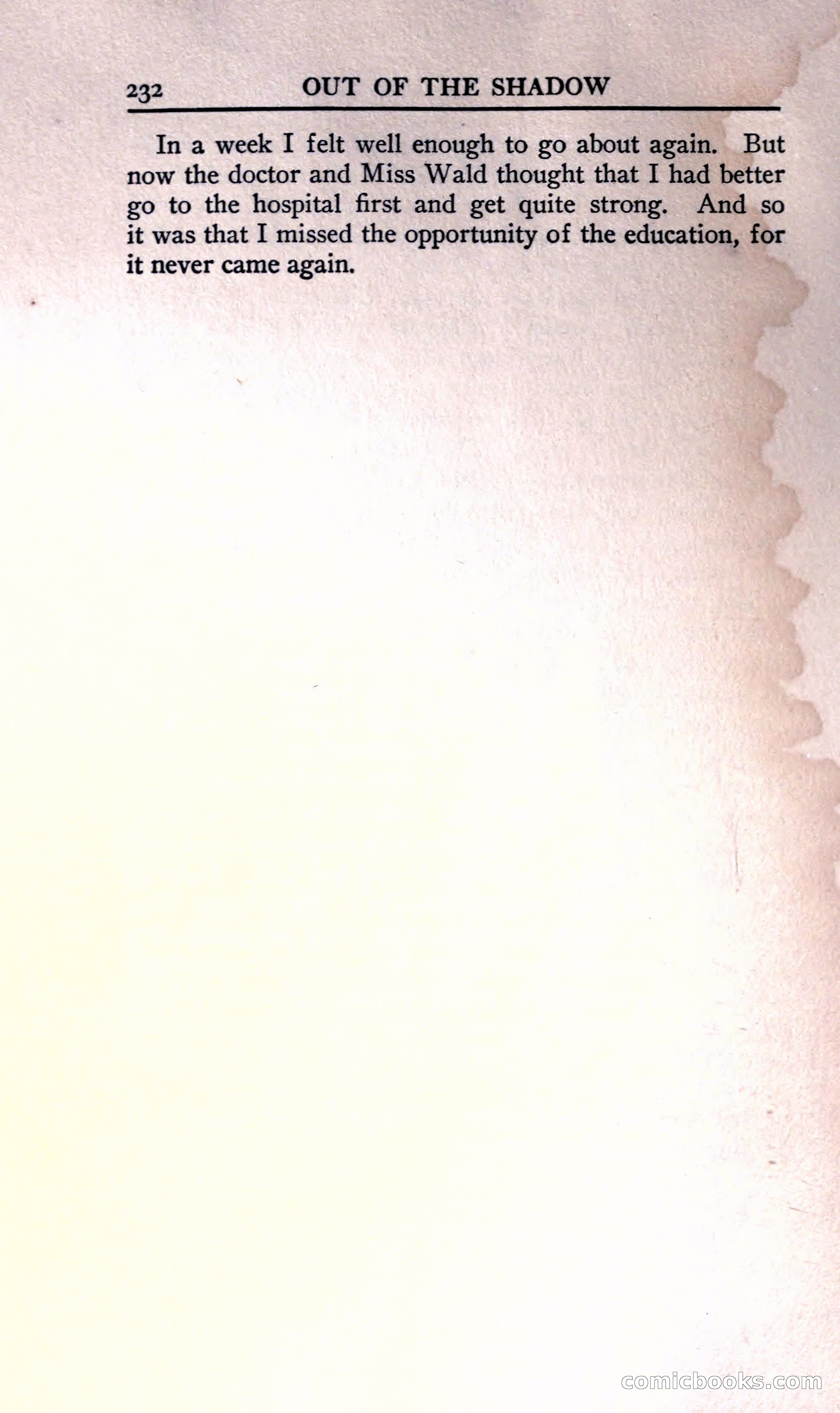Out of the Shadow — page 260 of 356