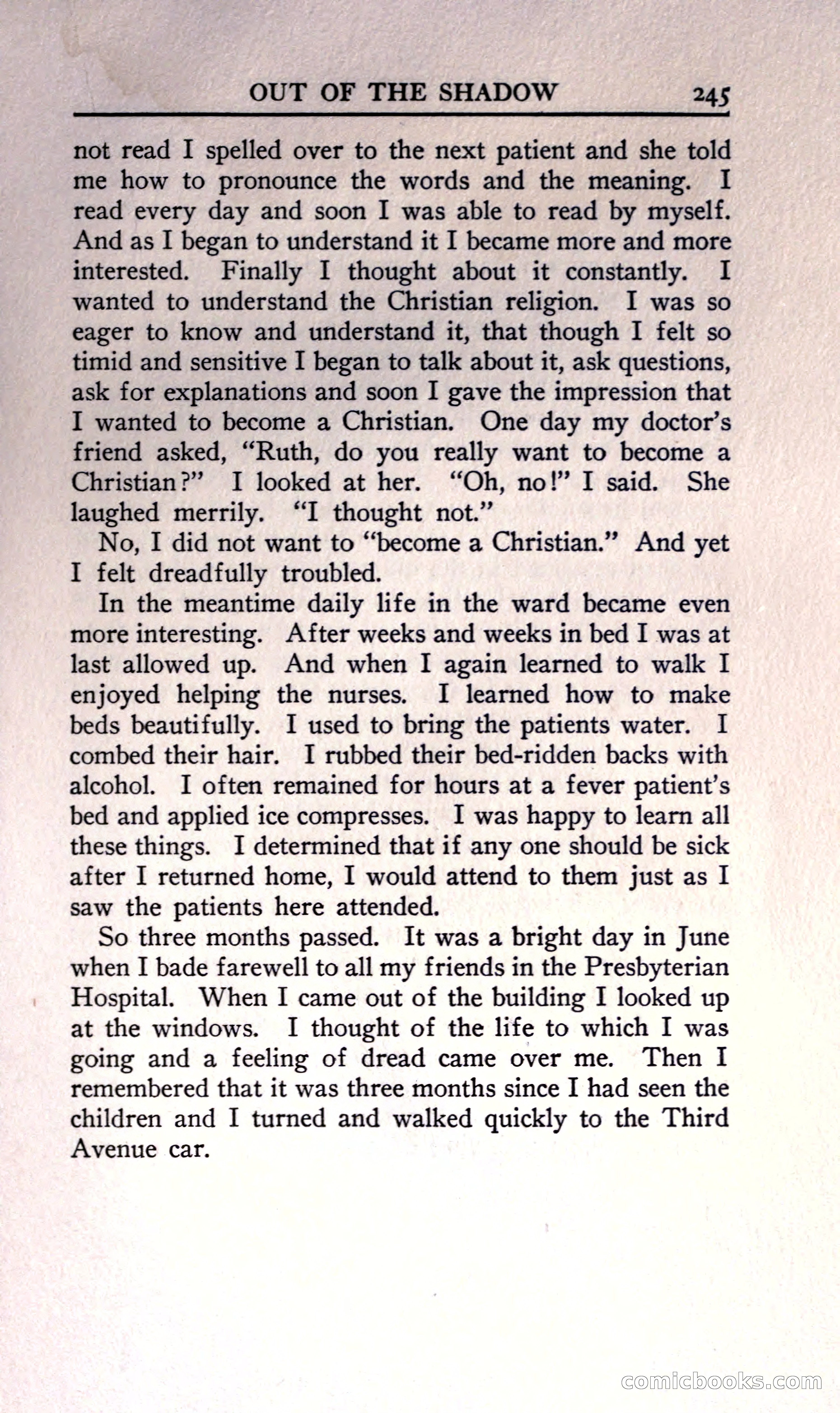 Out of the Shadow — page 273 of 356