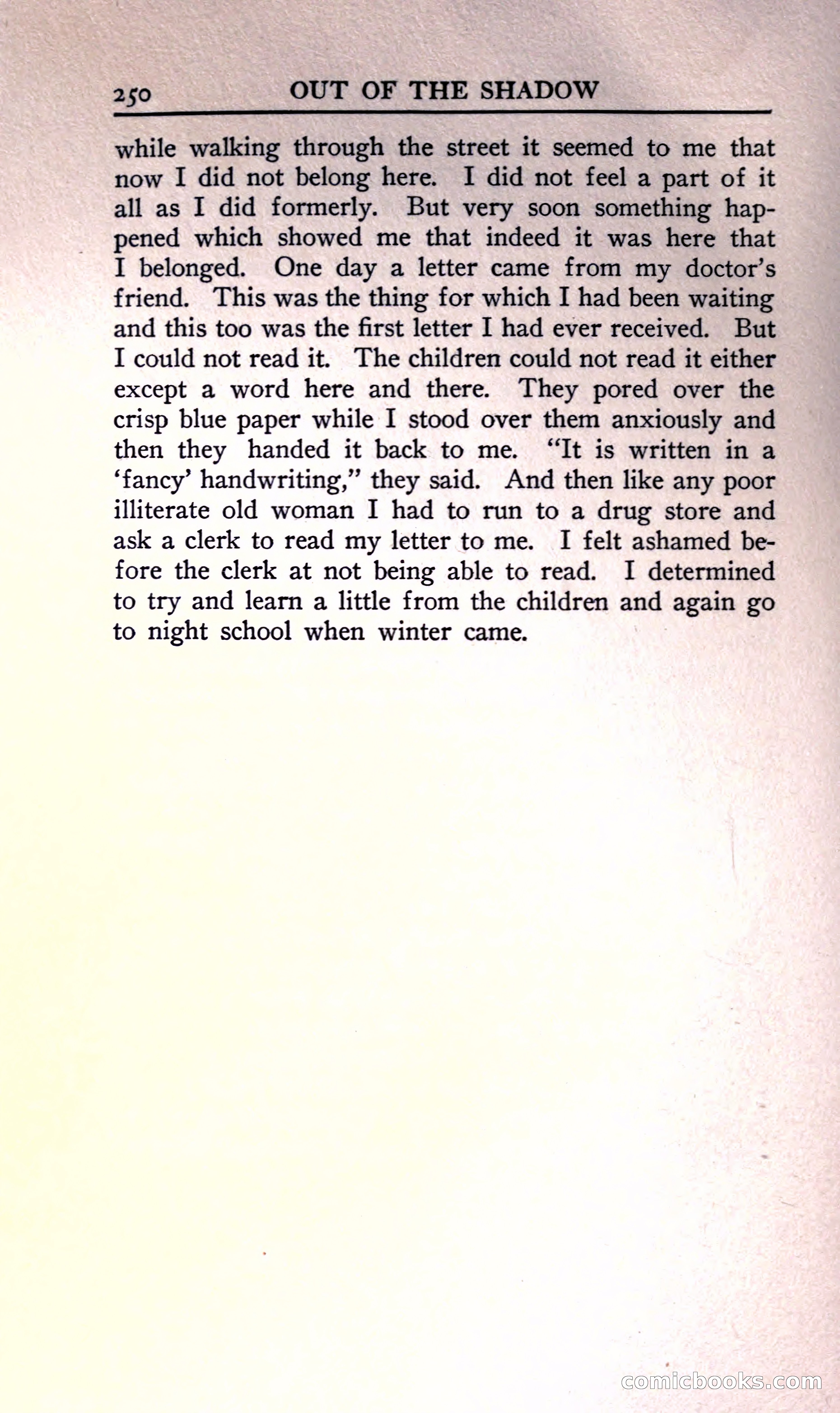 Out of the Shadow — page 278 of 356