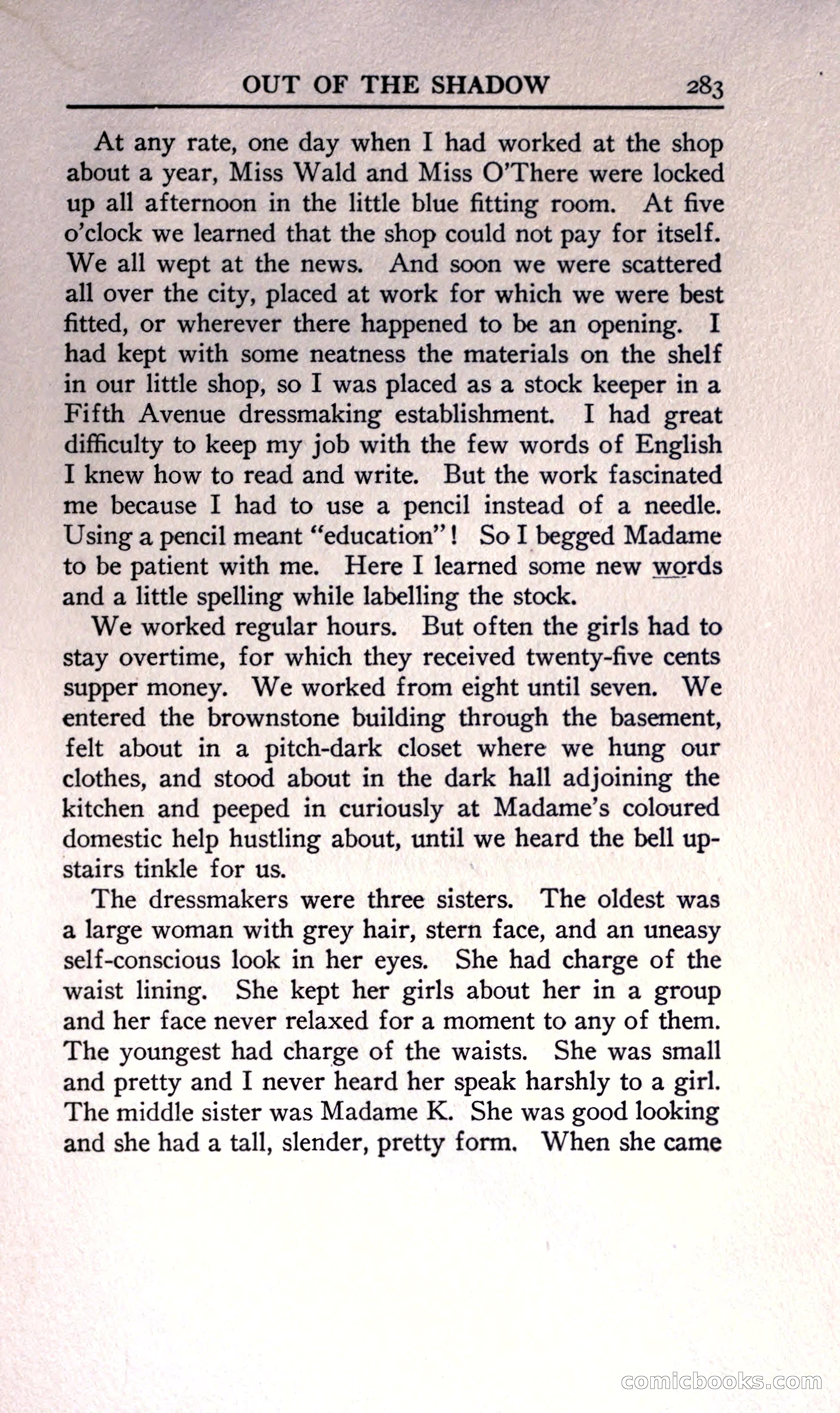 Out of the Shadow — page 313 of 356