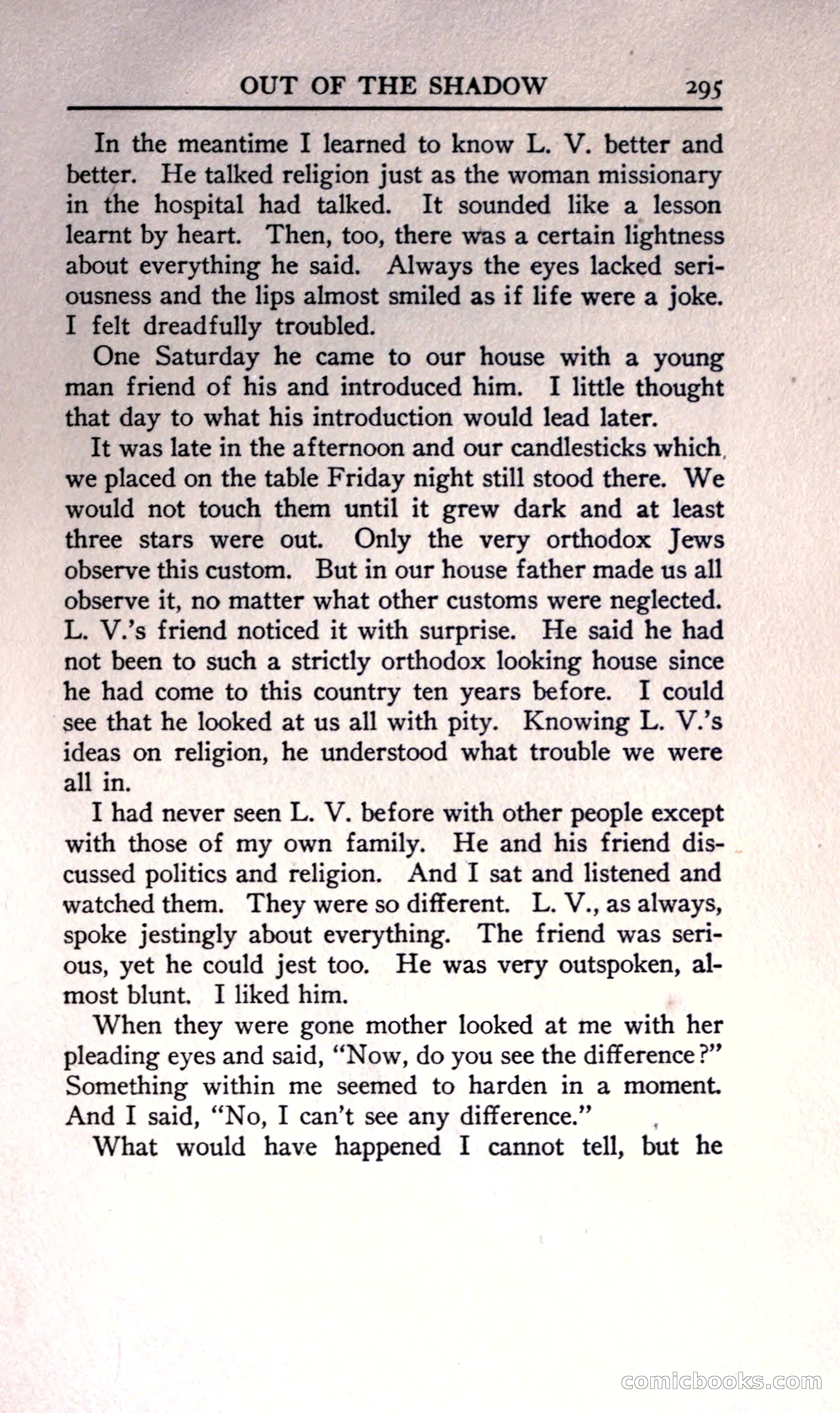 Out of the Shadow — page 325 of 356