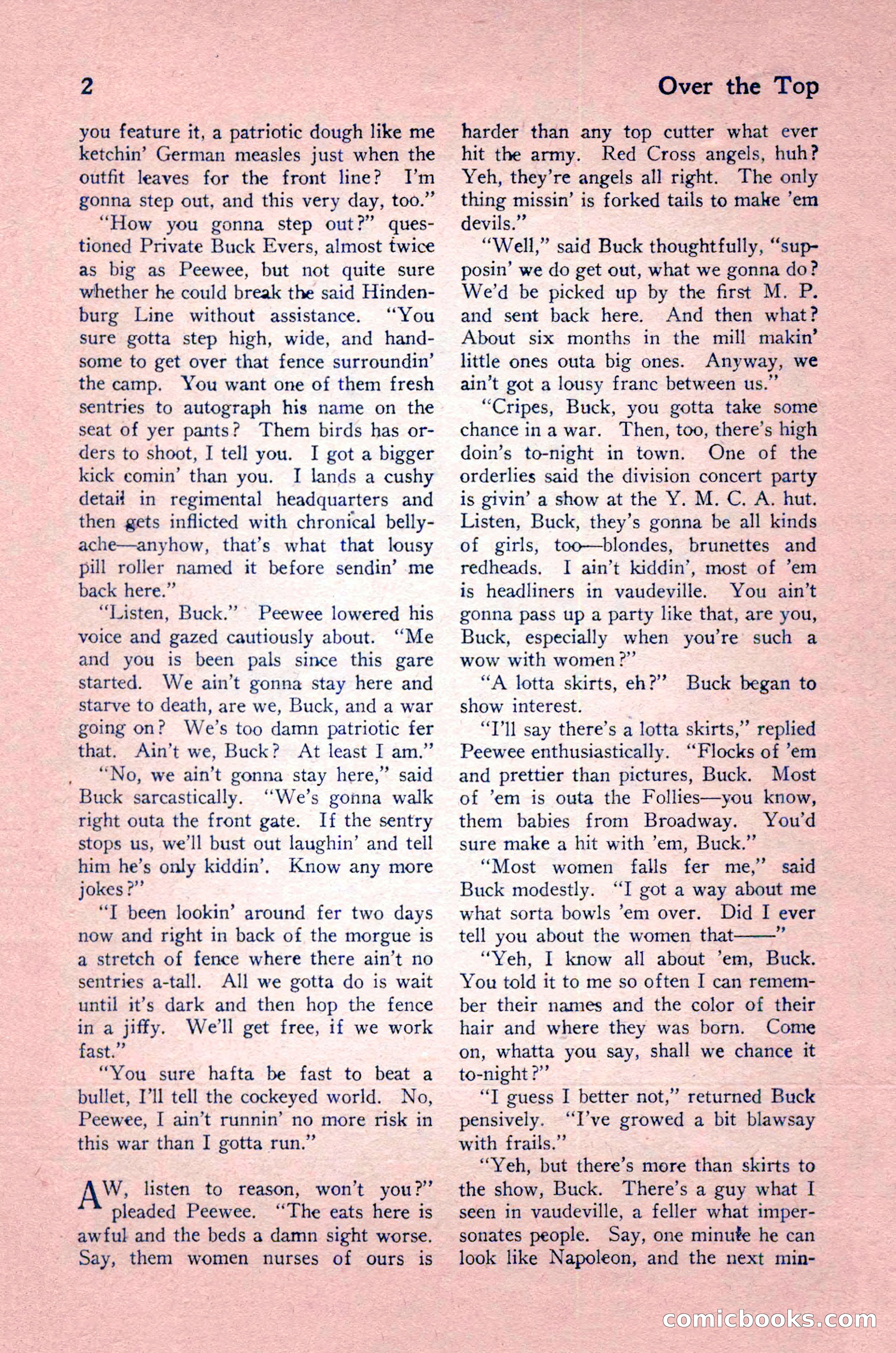 Over the Top, Volume 3, Number 2 — page 8 of 136
