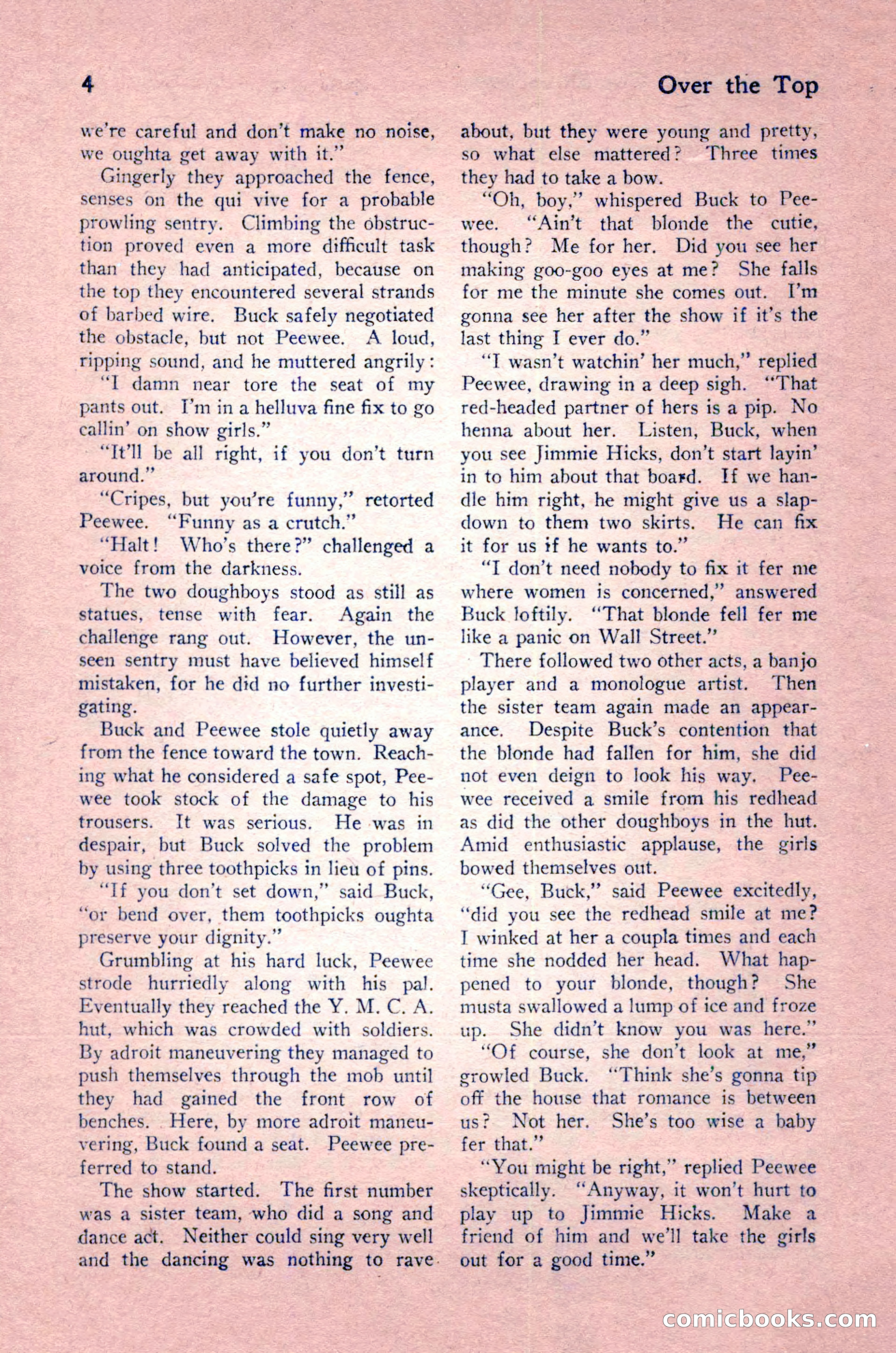 Over the Top, Volume 3, Number 2 — page 10 of 136