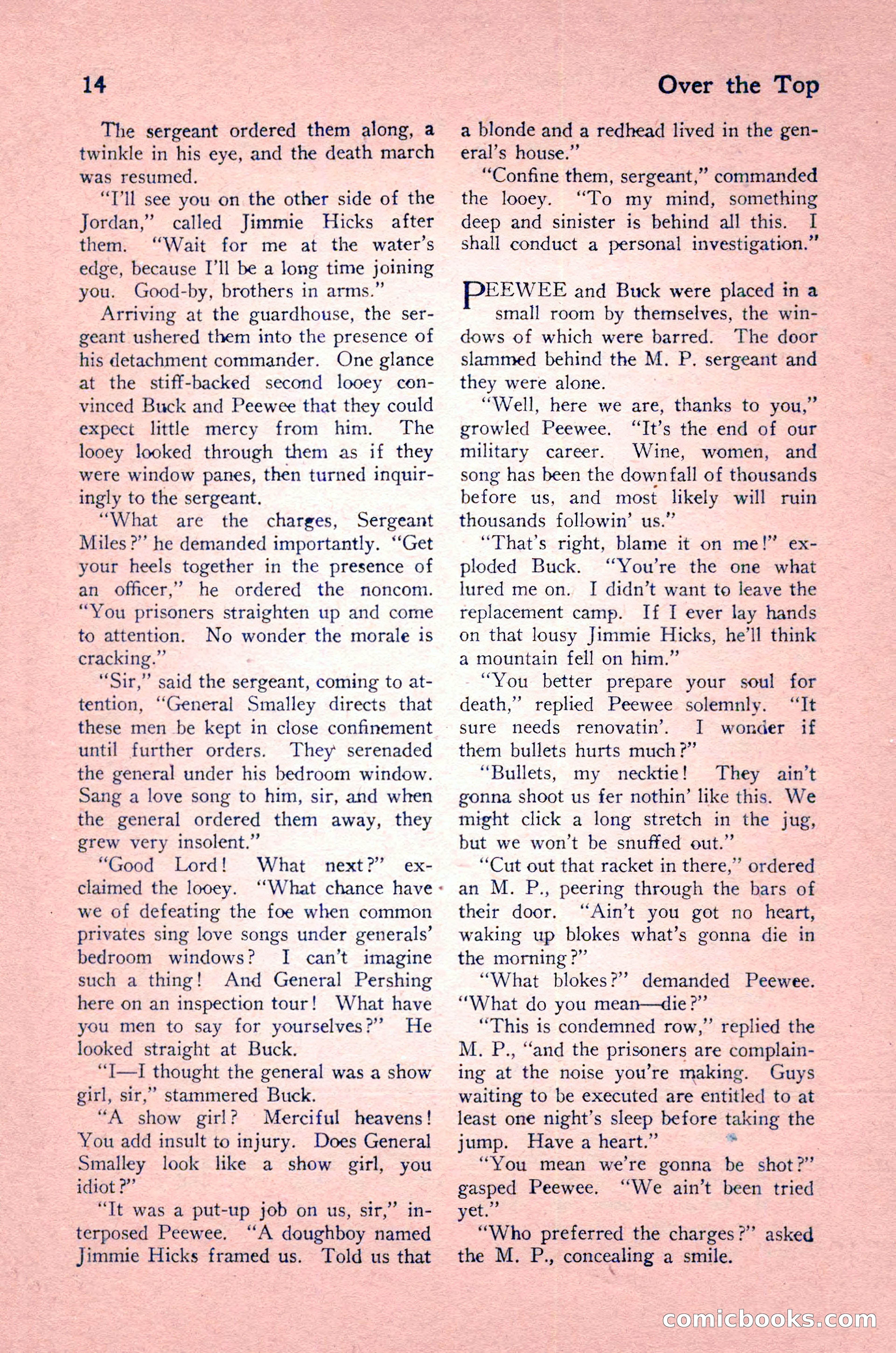 Over the Top, Volume 3, Number 2 — page 20 of 136