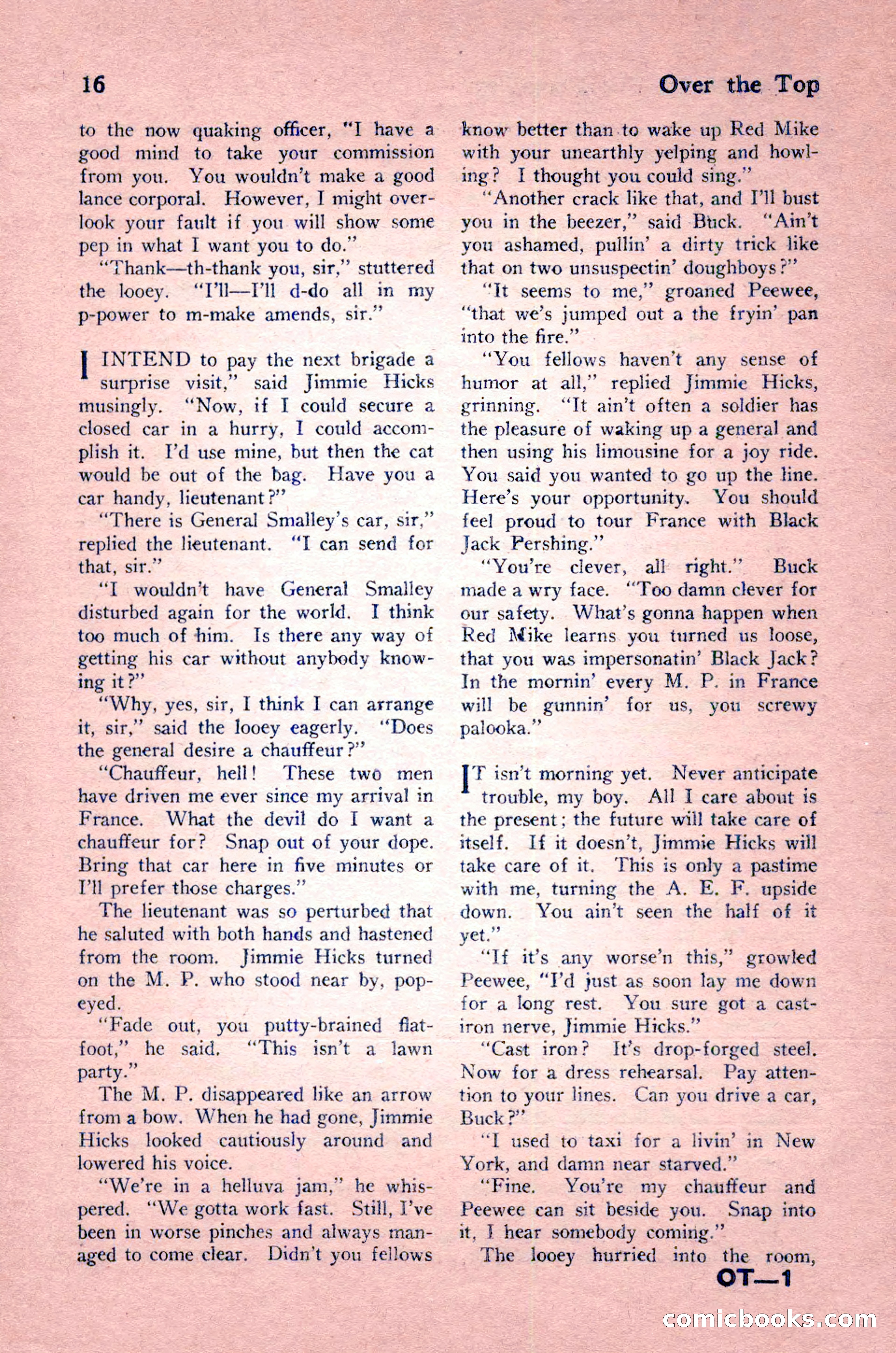 Over the Top, Volume 3, Number 2 — page 22 of 136