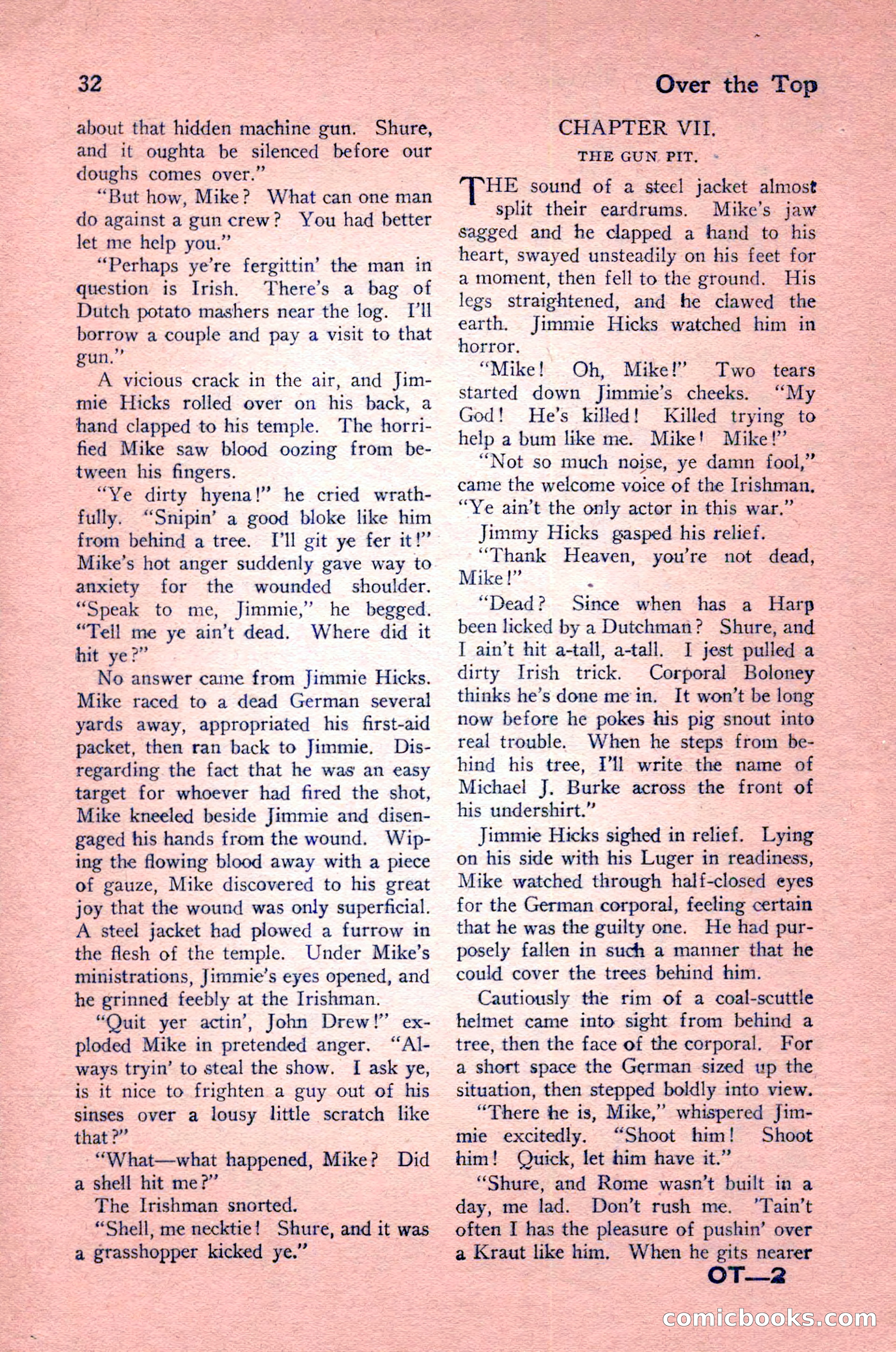 Over the Top, Volume 3, Number 2 — page 38 of 136