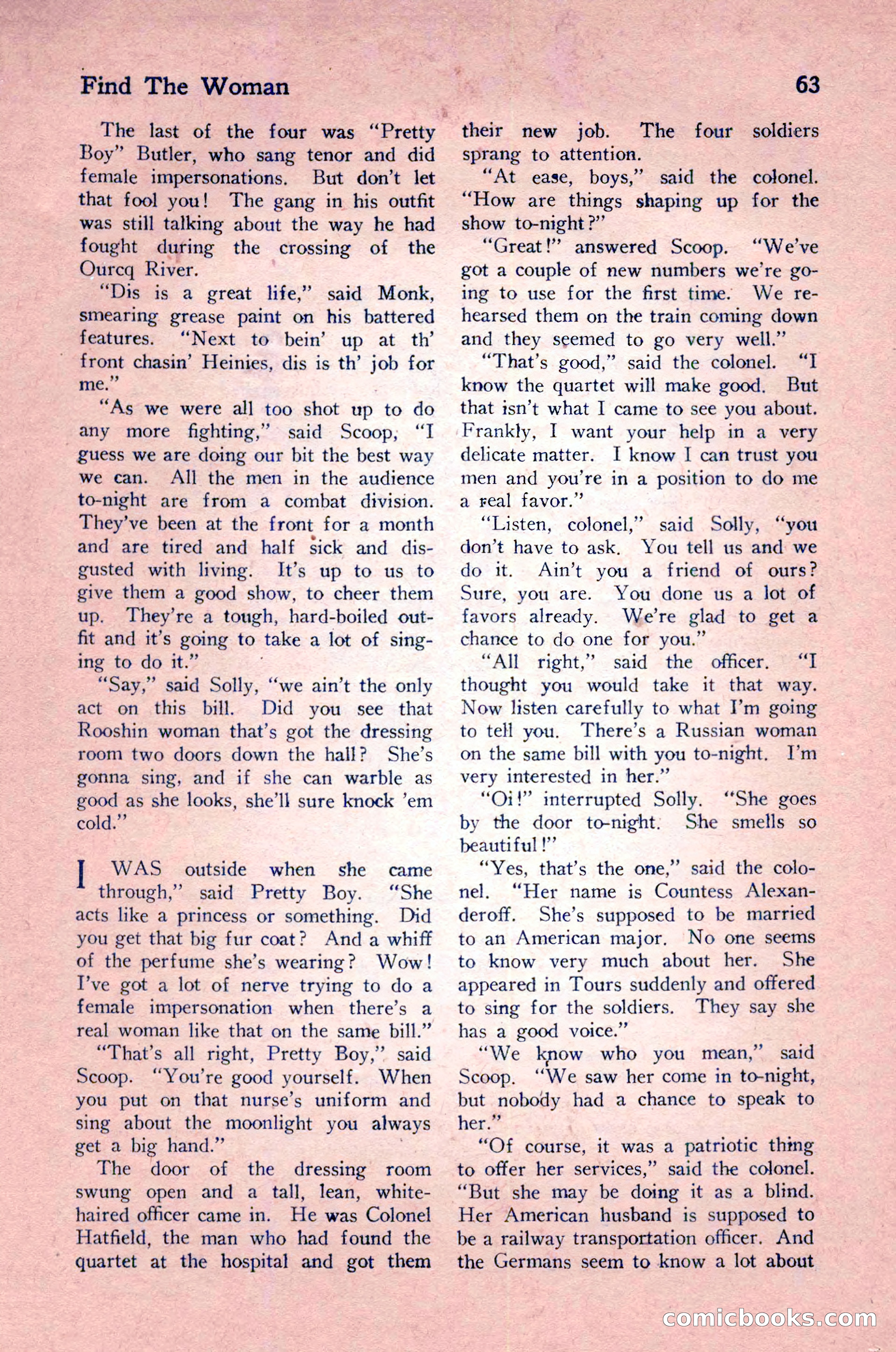 Over the Top, Volume 3, Number 2 — page 69 of 136