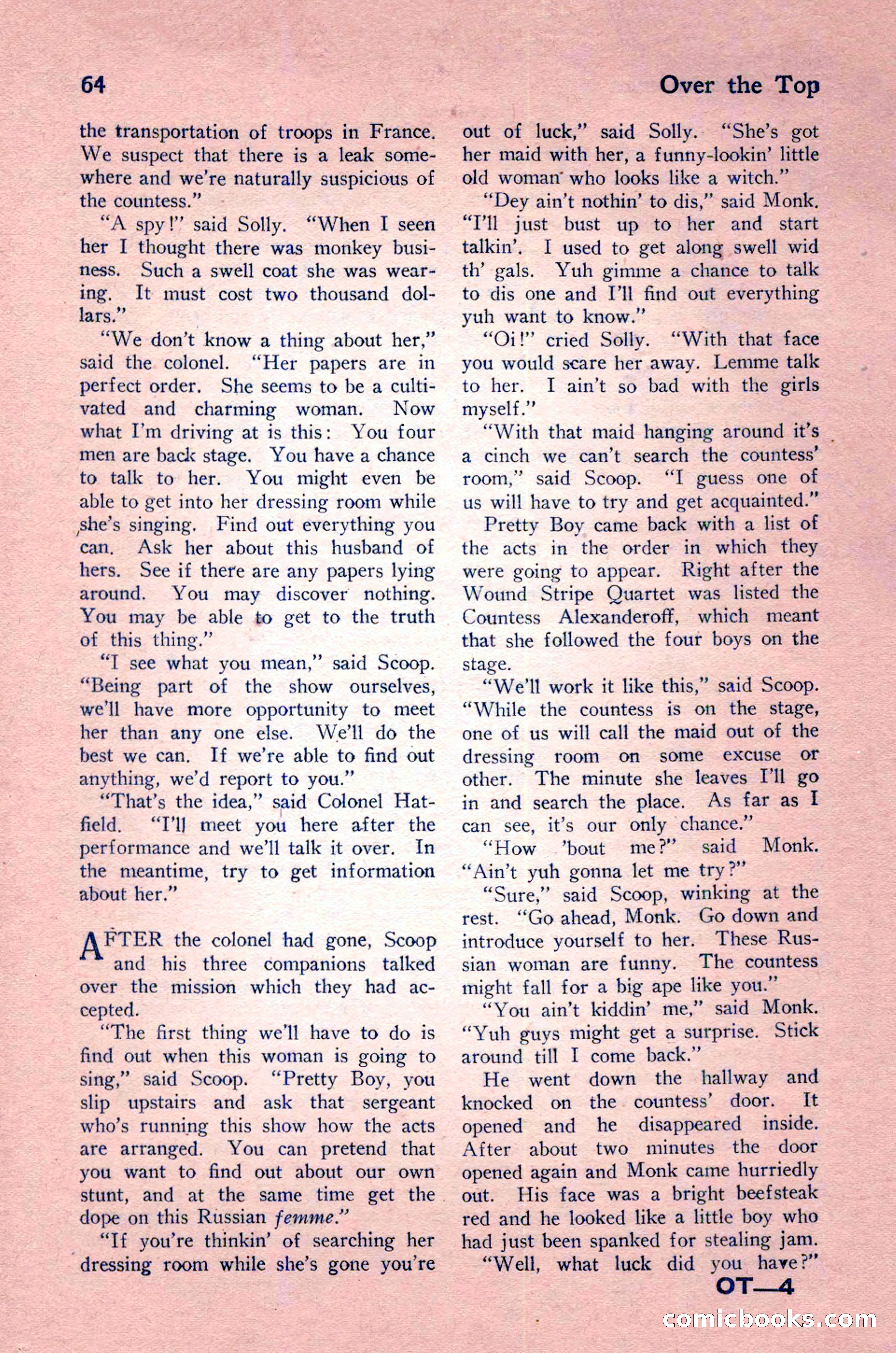 Over the Top, Volume 3, Number 2 — page 70 of 136