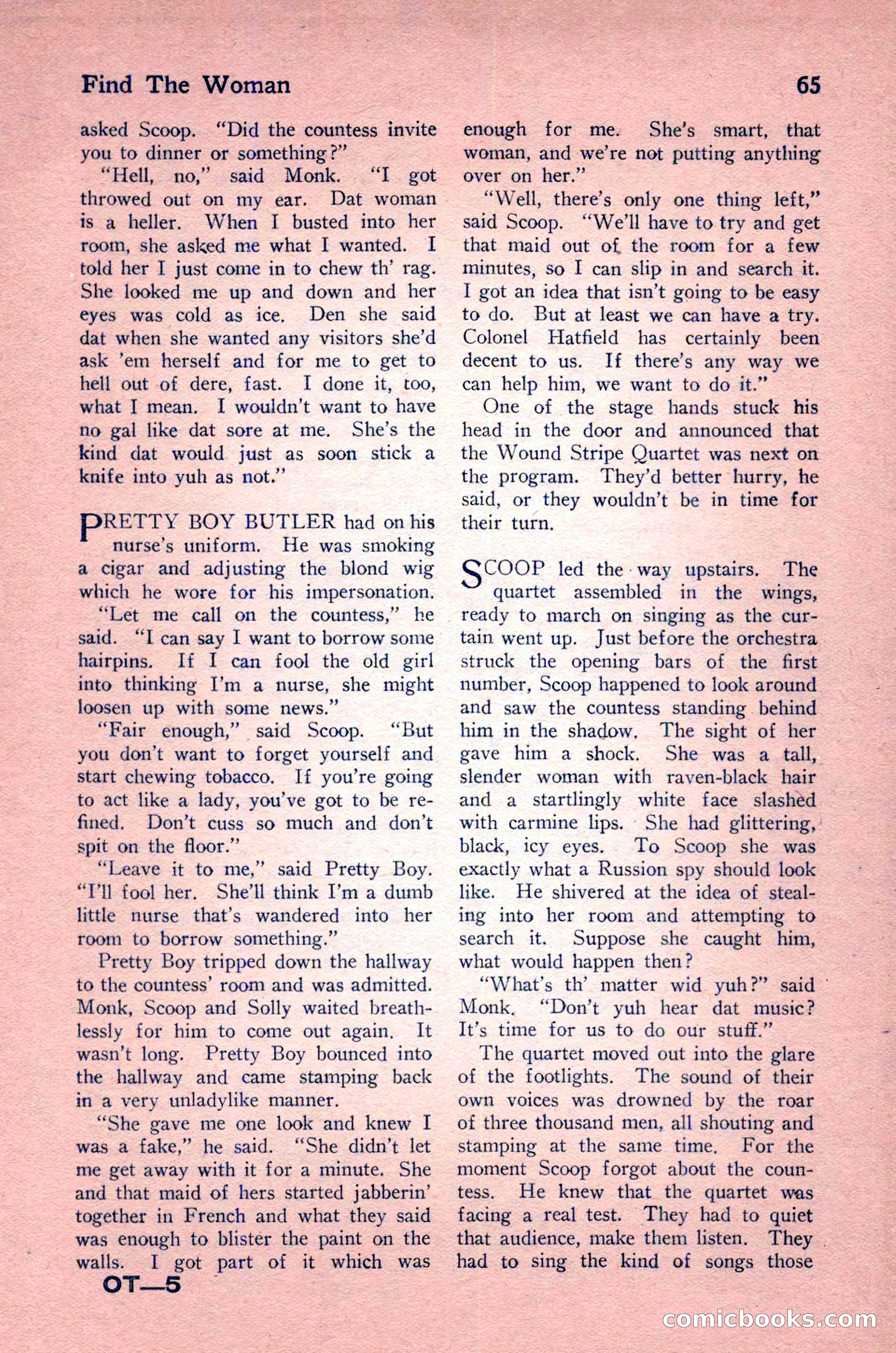 Over the Top, Volume 3, Number 2 — page 71 of 136