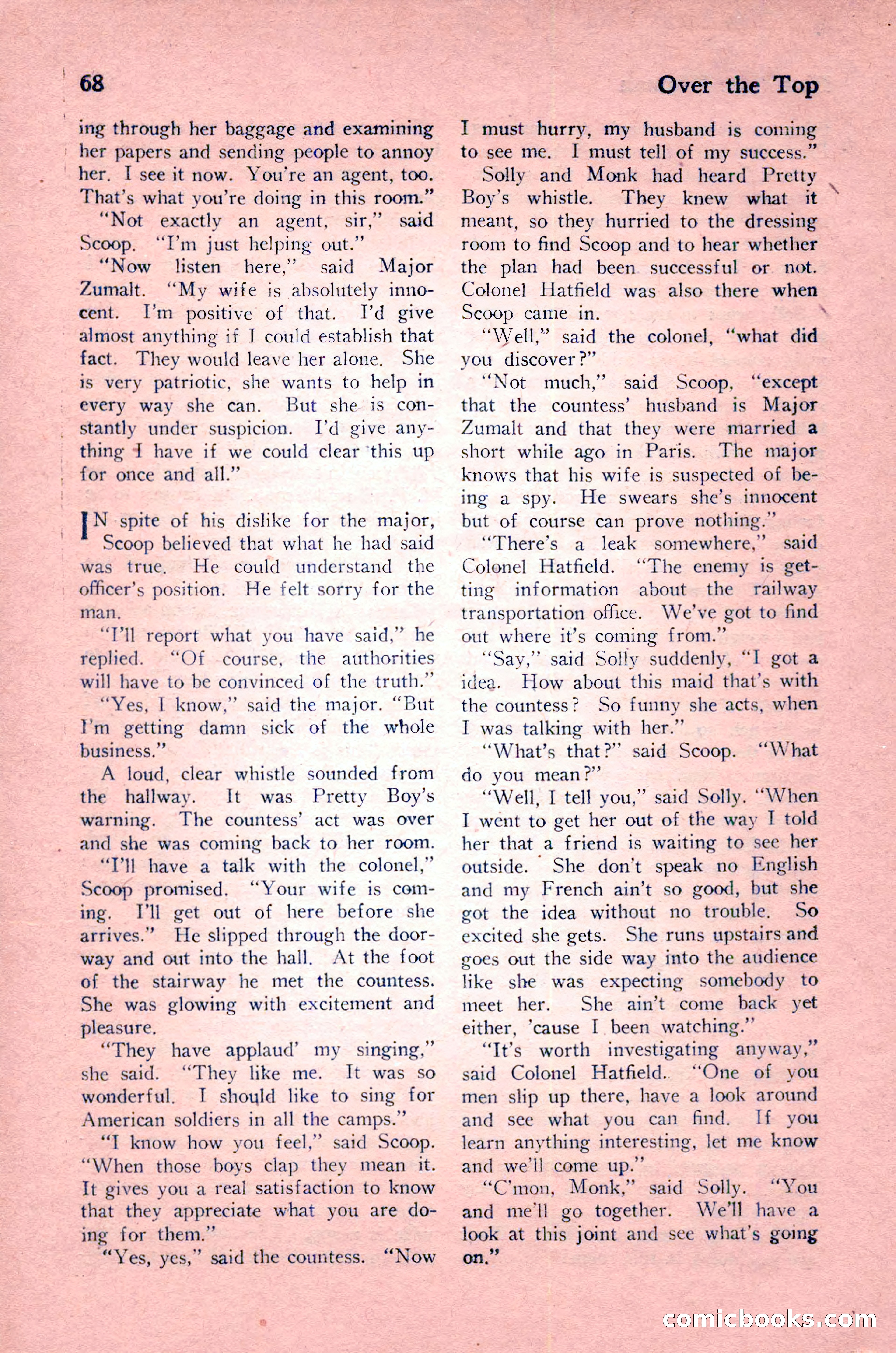 Over the Top, Volume 3, Number 2 — page 74 of 136