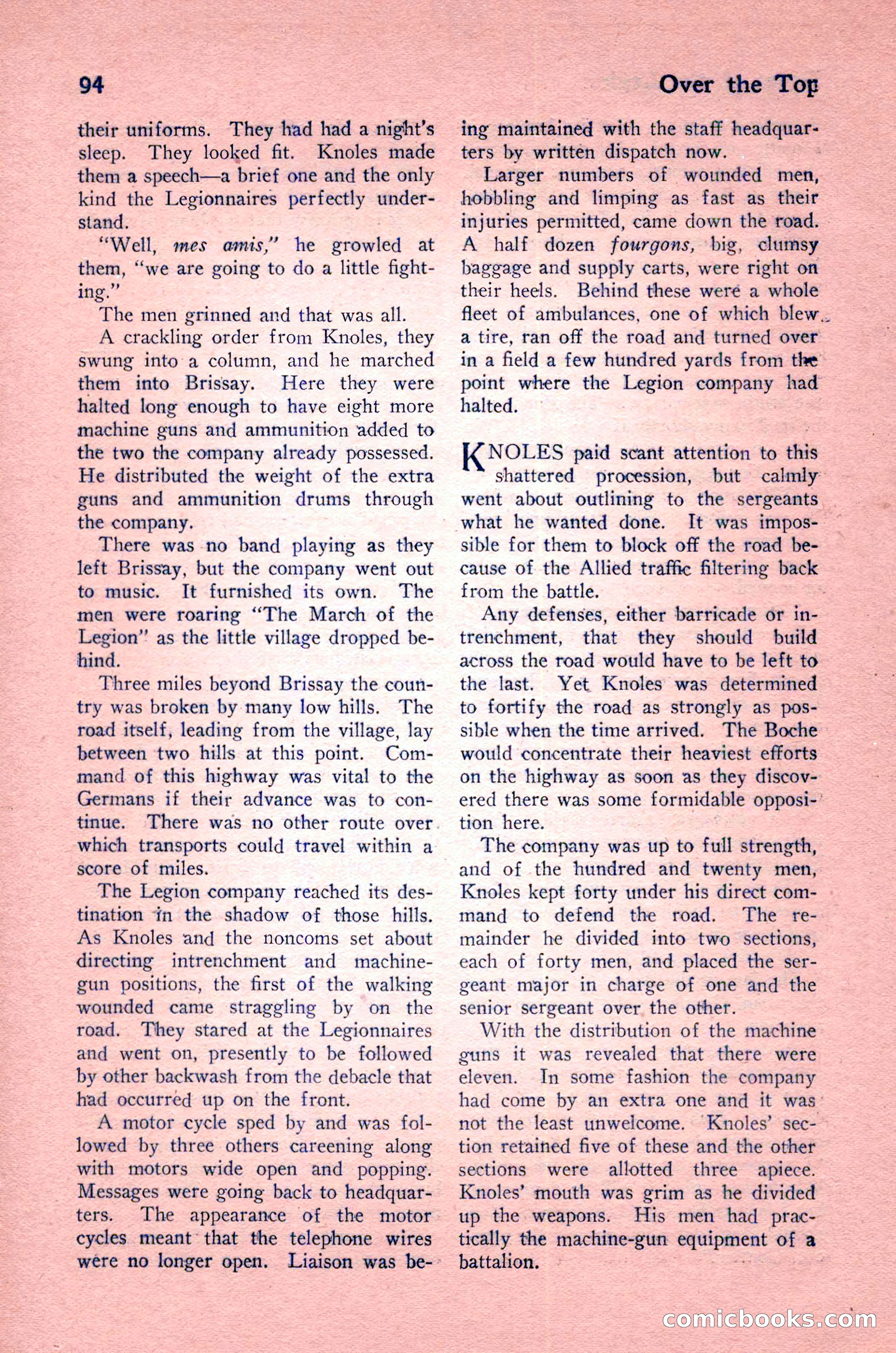 Over the Top, Volume 3, Number 2 — page 100 of 136