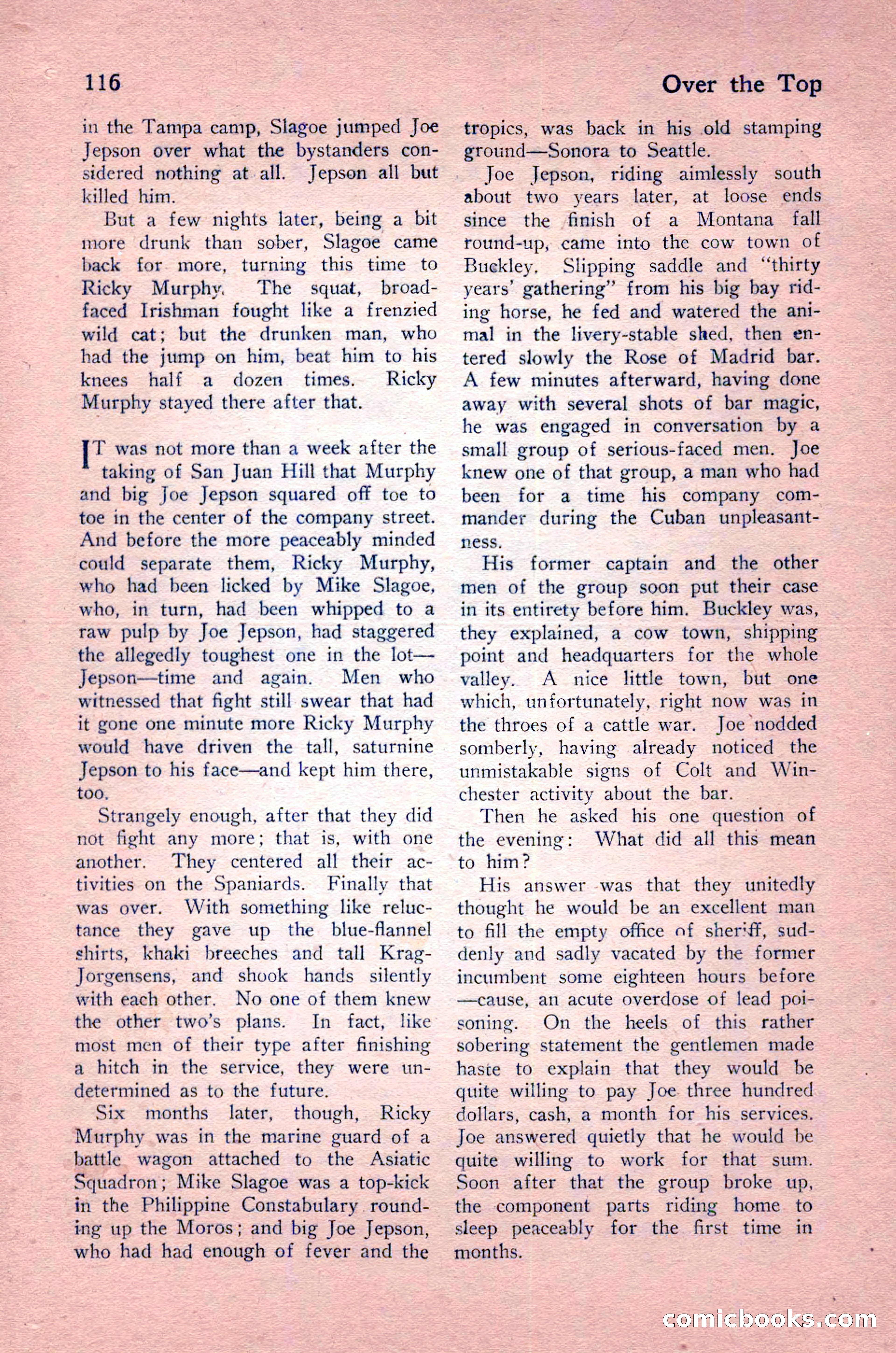 Over the Top, Volume 3, Number 2 — page 122 of 136