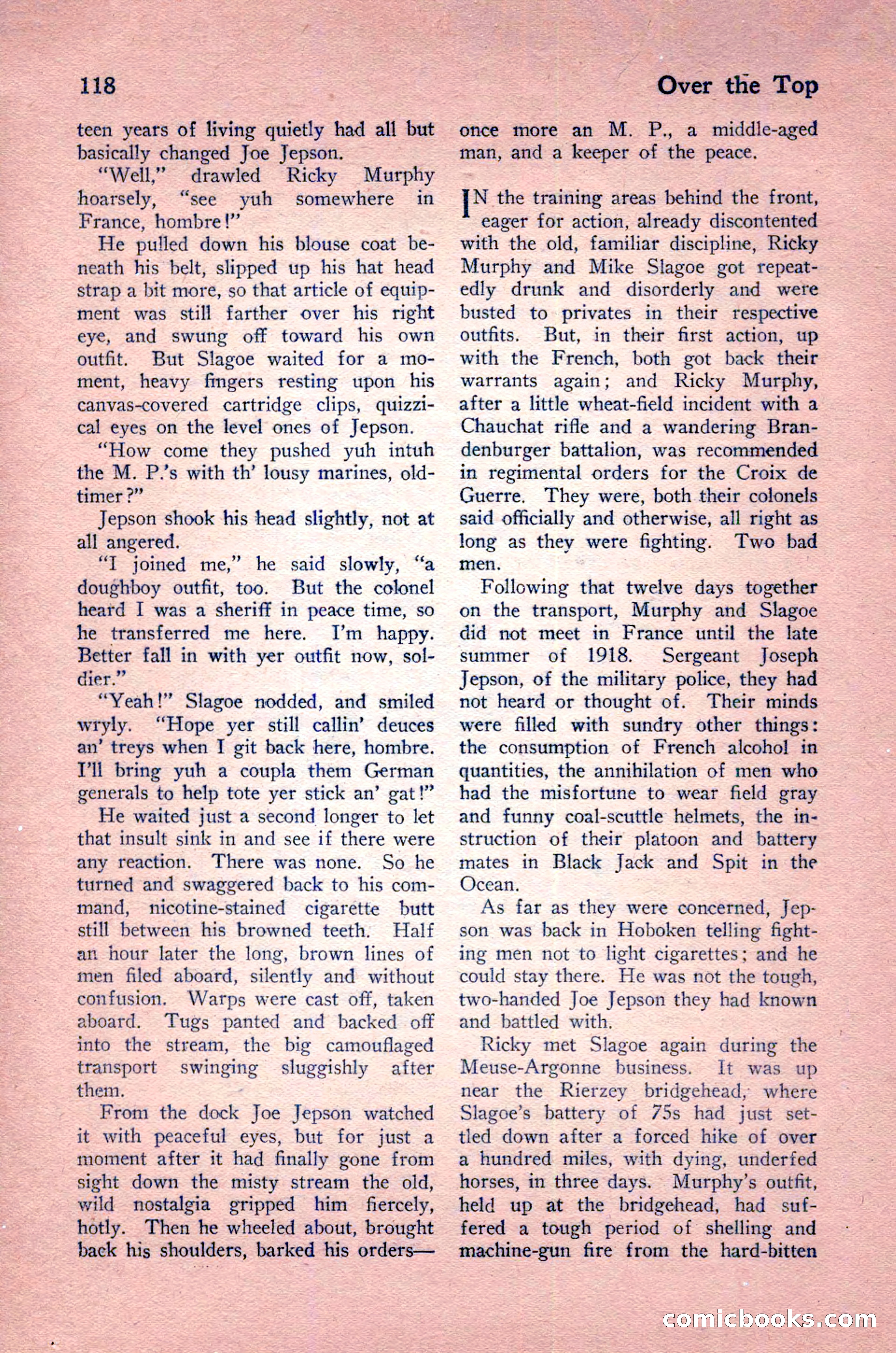 Over the Top, Volume 3, Number 2 — page 124 of 136