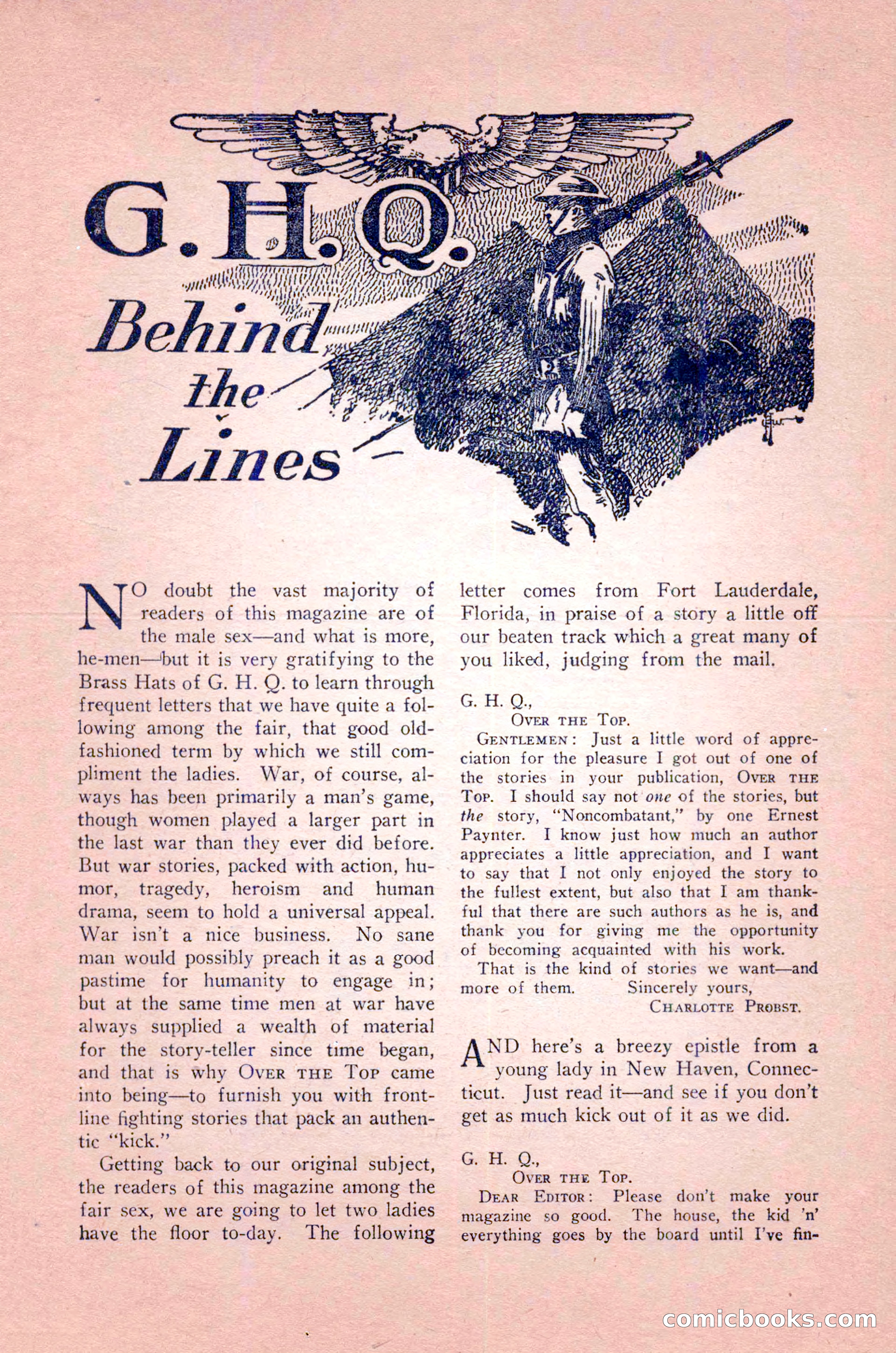 Over the Top, Volume 3, Number 2 — page 133 of 136